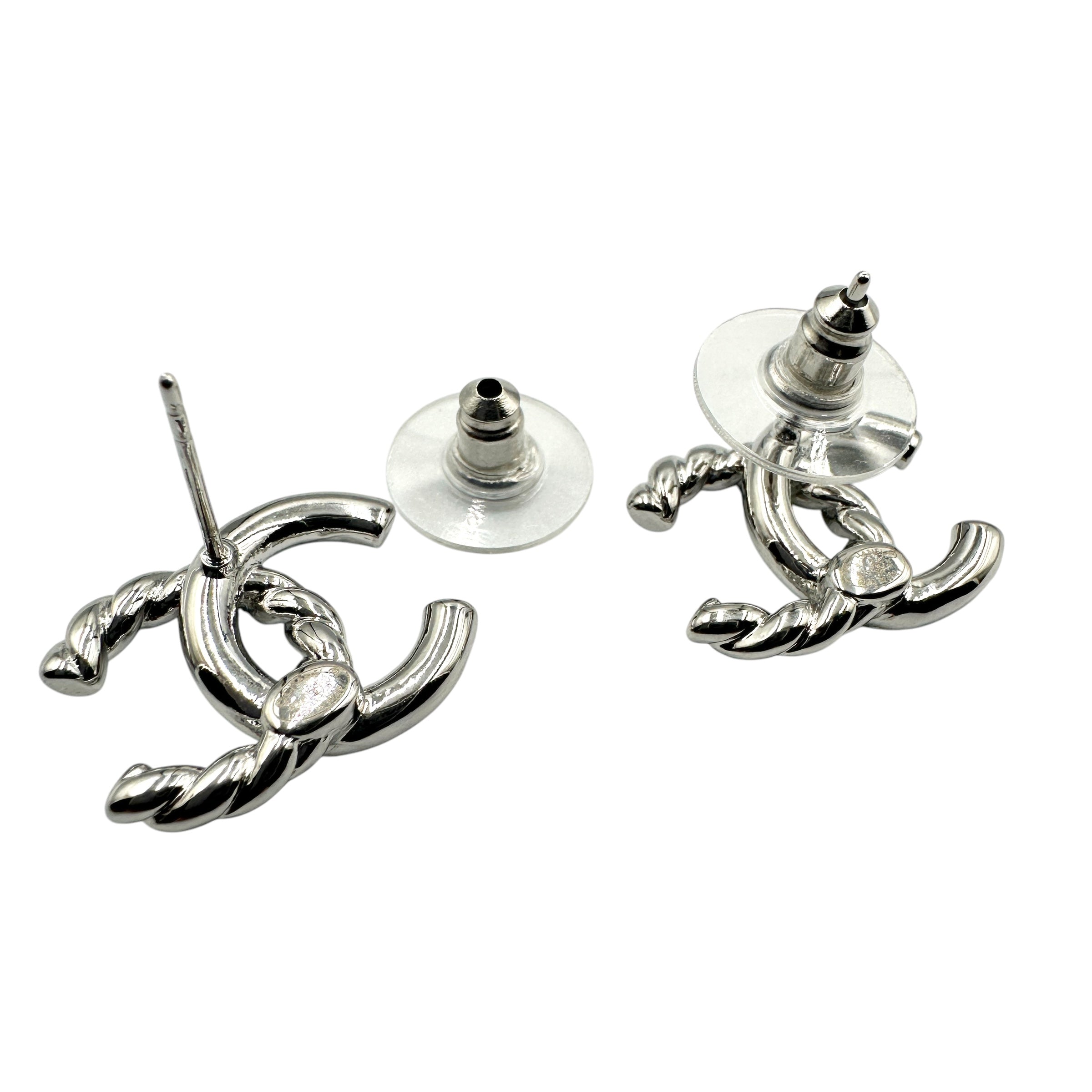 CHANEL シャネル ラインストーン ピアス