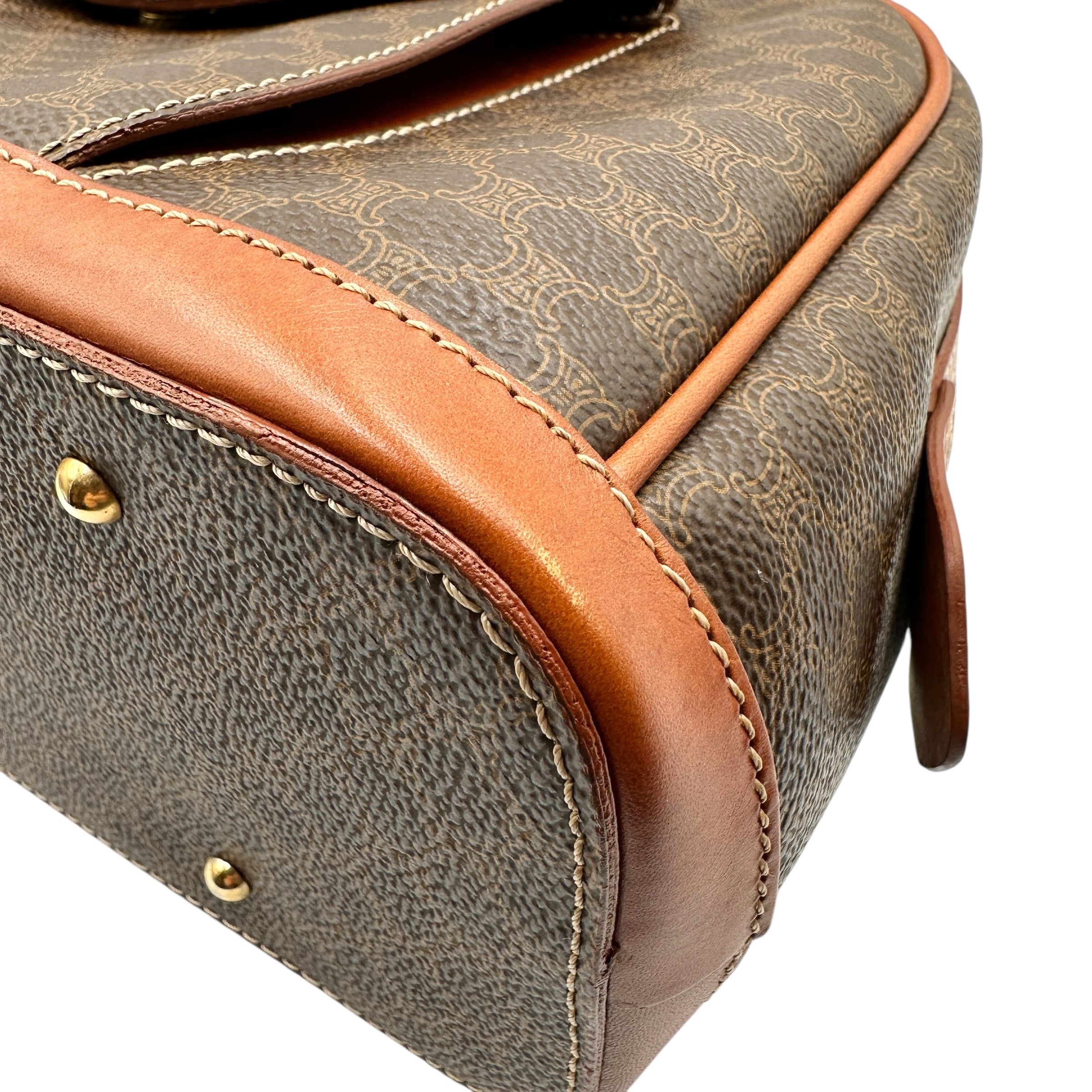 CELINE セリーヌ マカダム ハンドバッグ