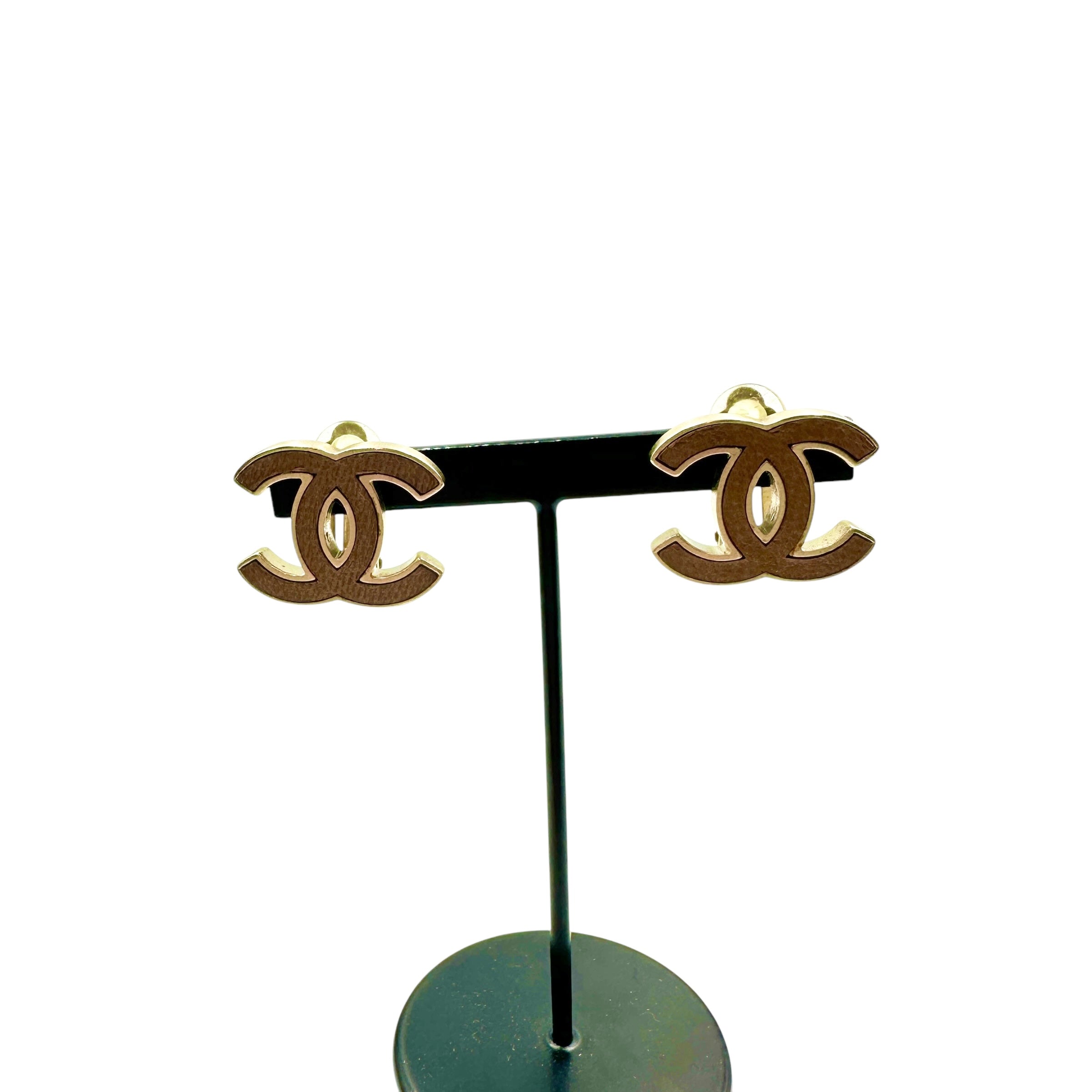 CHANEL シャネル B12 ココマーク イヤリング