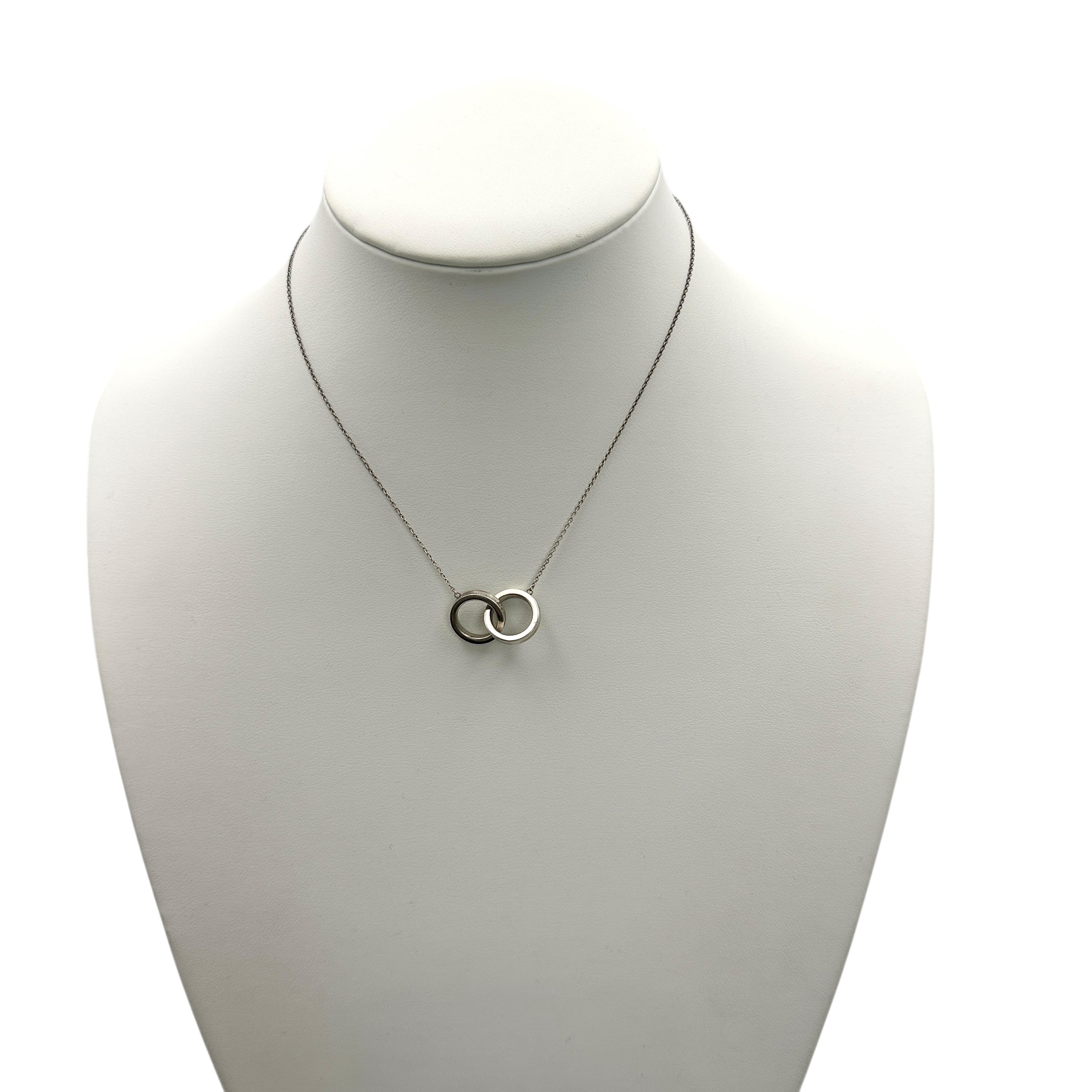 TIFFANY & Co. ティファニー ダブル リング ネックレス