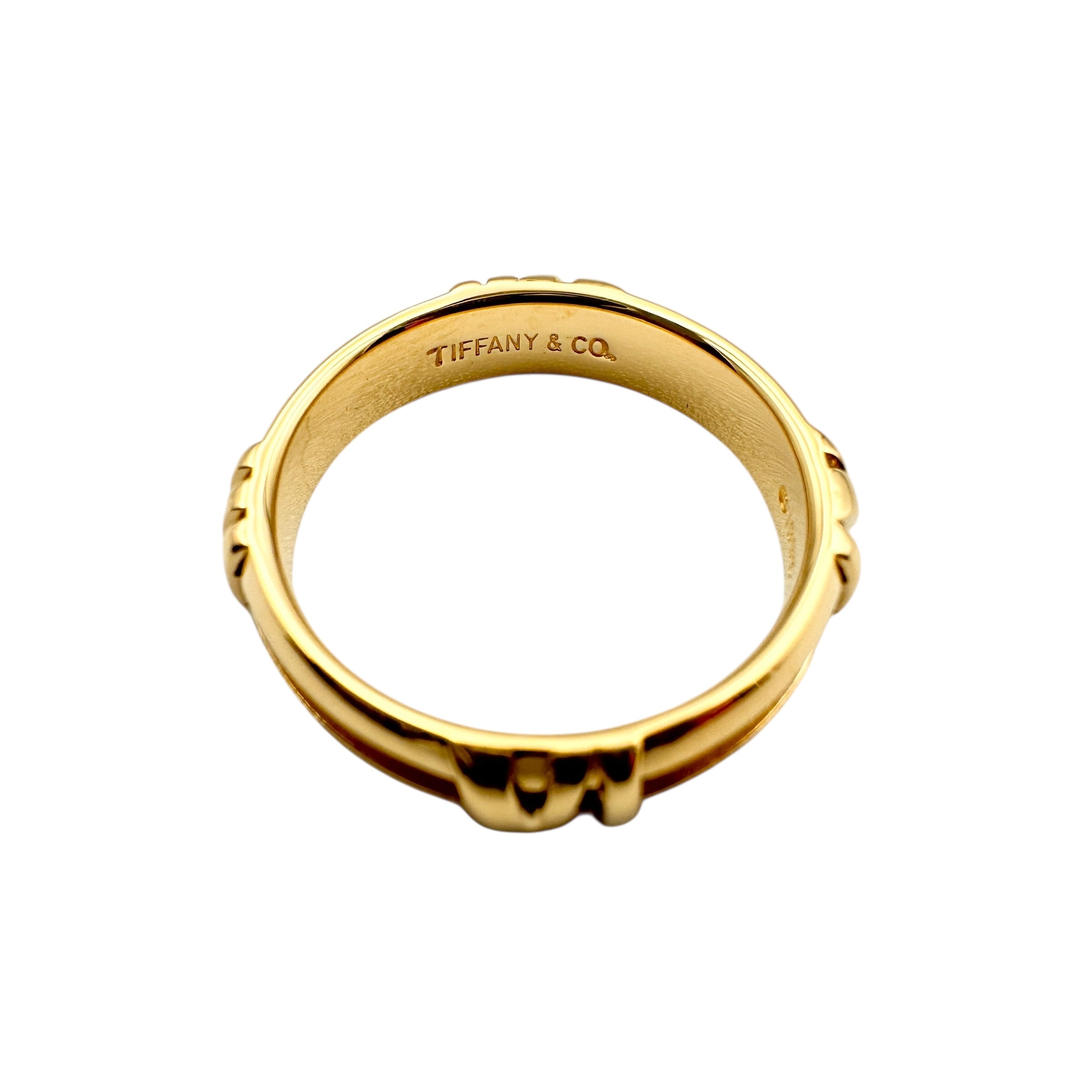 TIFFANY & Co. ティファニー アトラス リング K18YG #11