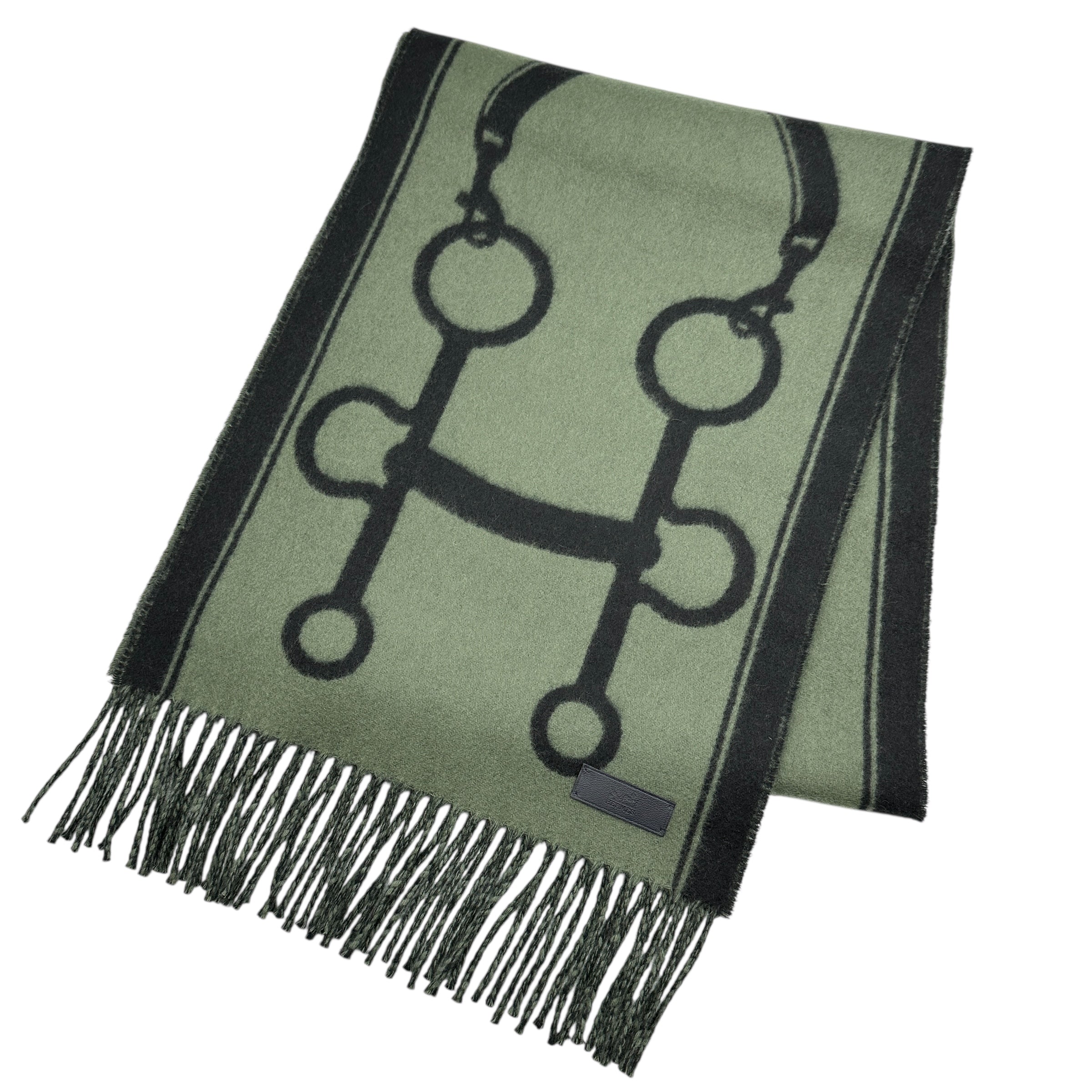 HERMES エルメス カシミヤマフラー 「モール」