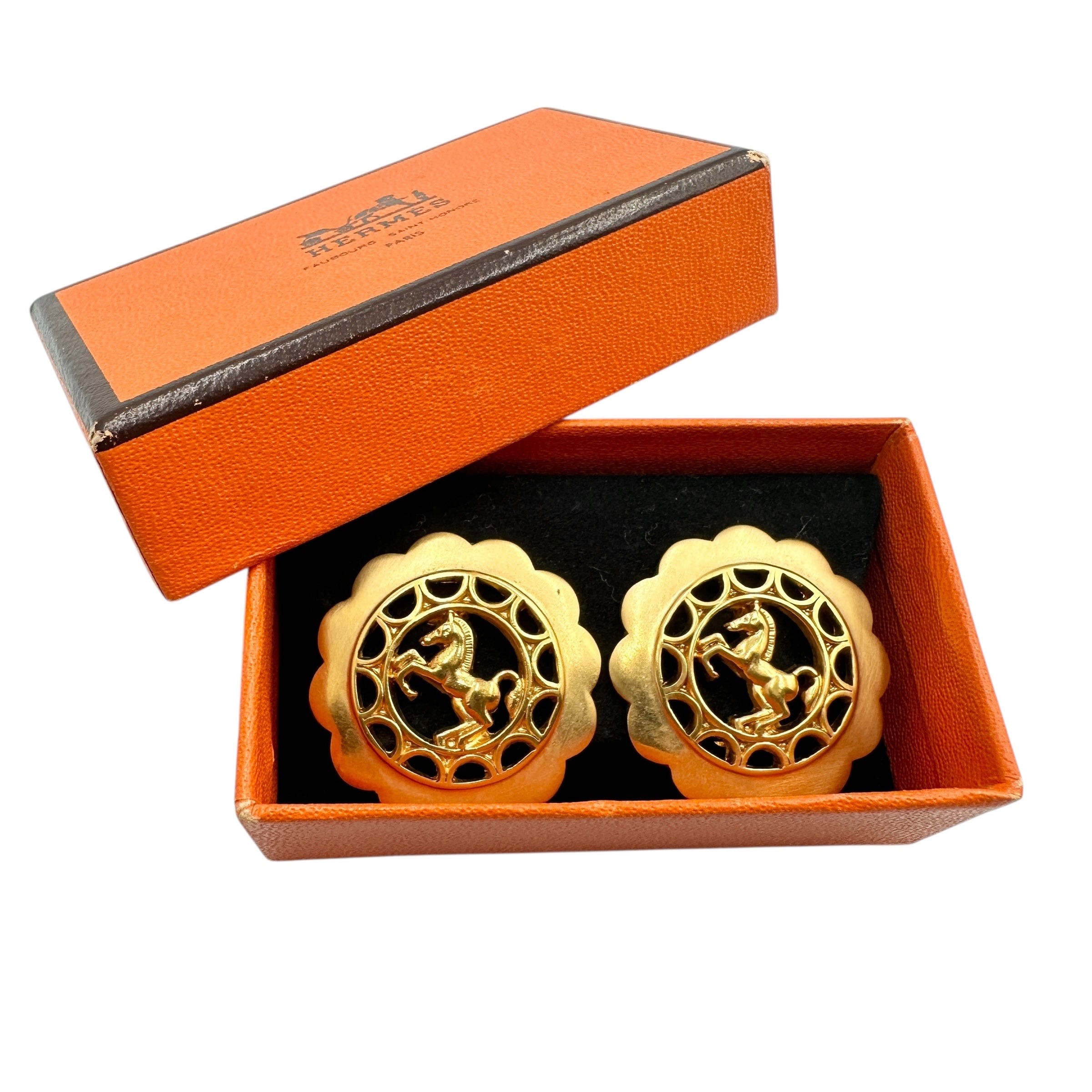 HERMES エルメス ホース イヤリング