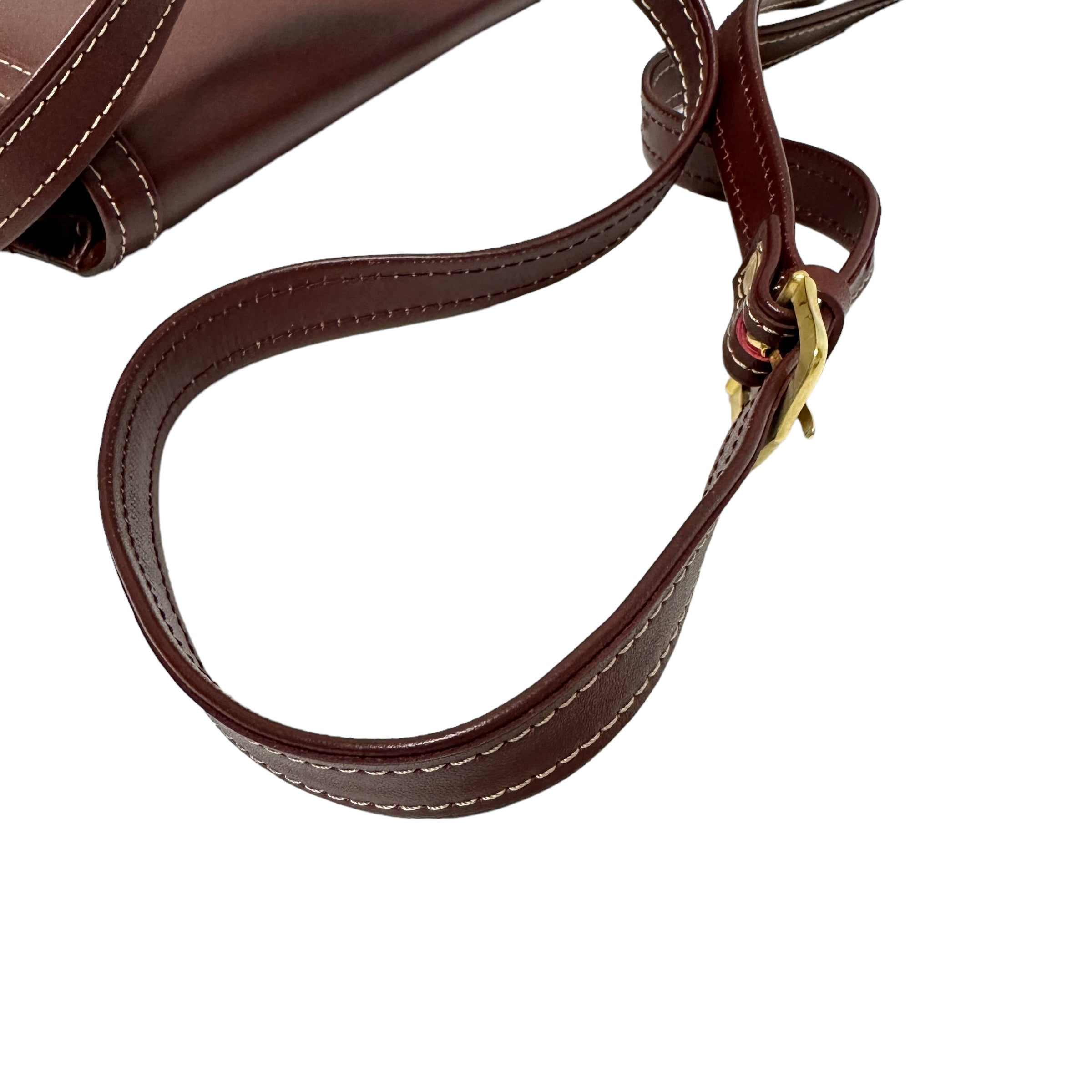Cartier カルティエ レザーショルダーバッグ