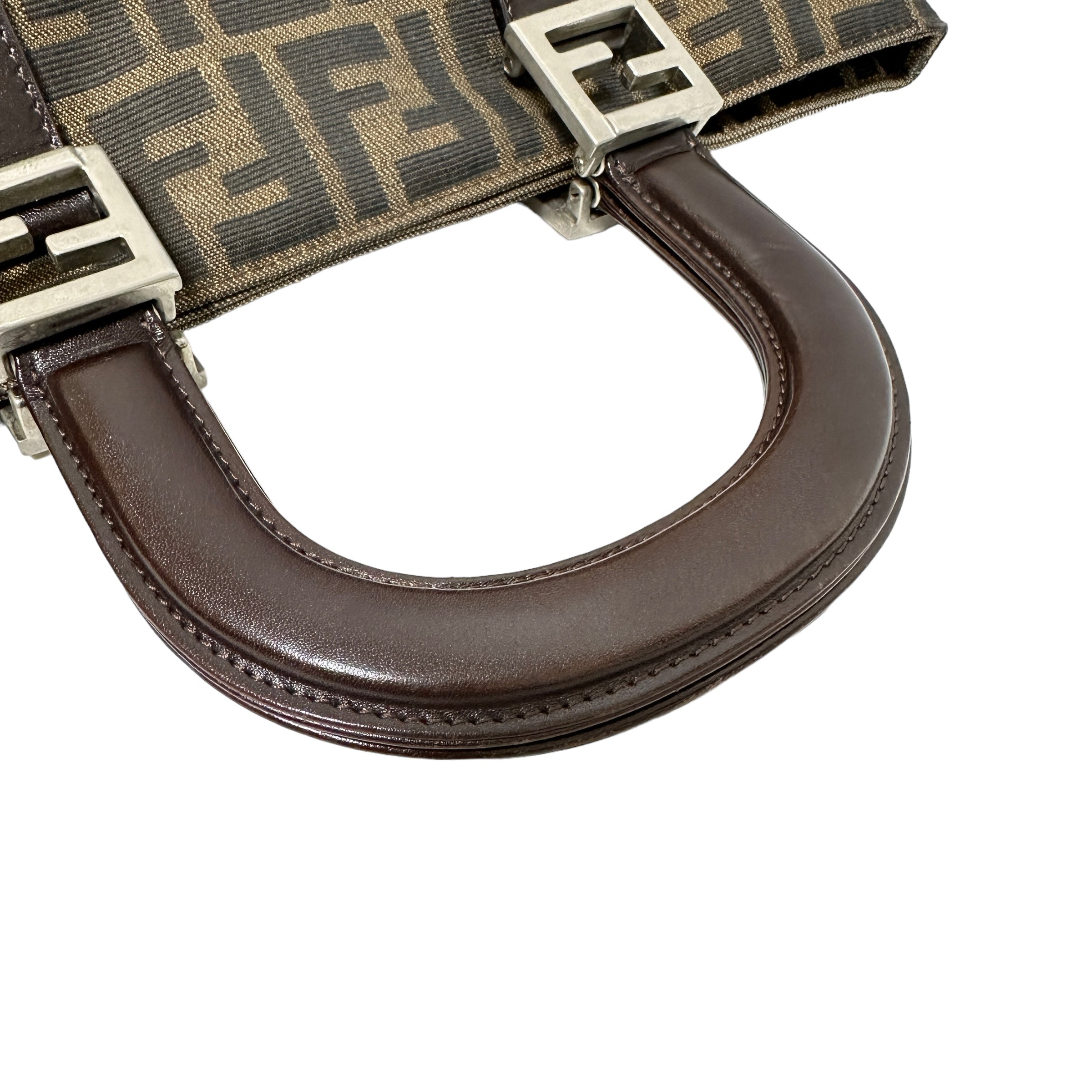 FENDI フェンディ ズッカ ハンドバッグ