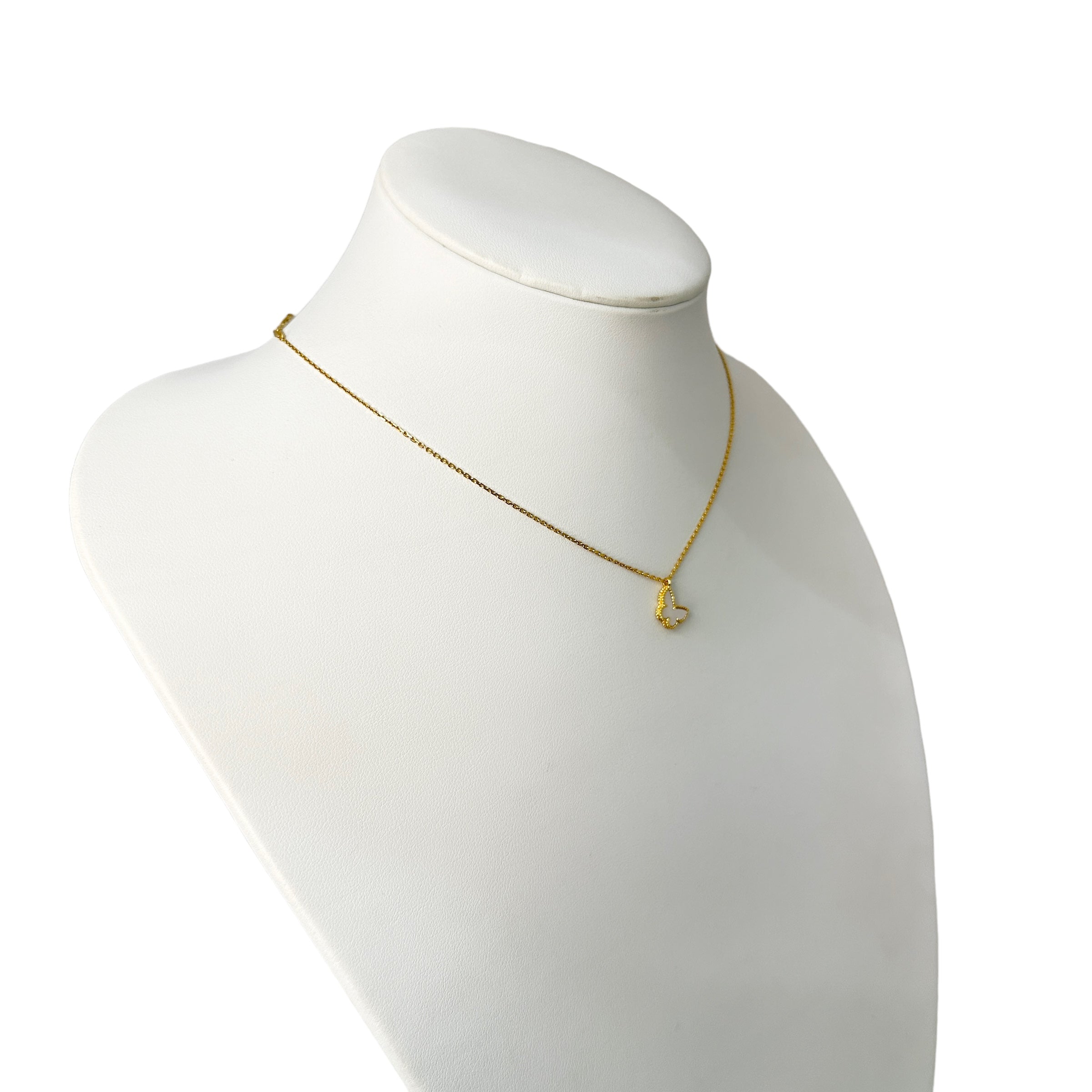 VanCleef & Arpels ヴァンクリーフ&アーペル スウィートアルハンブラ パピヨン ネックレス