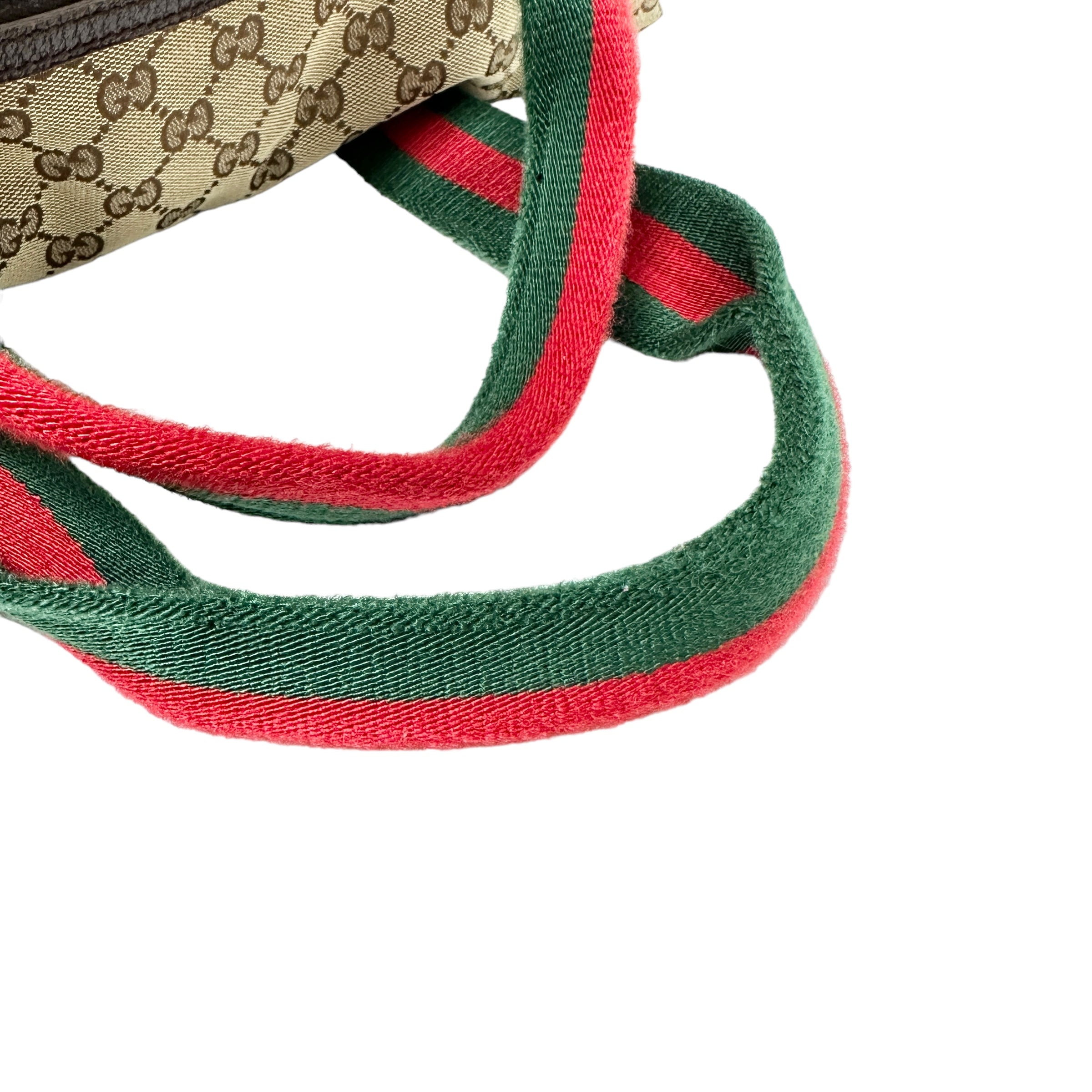 GUCCI グッチ GGキャンバス ボストンバッグ
