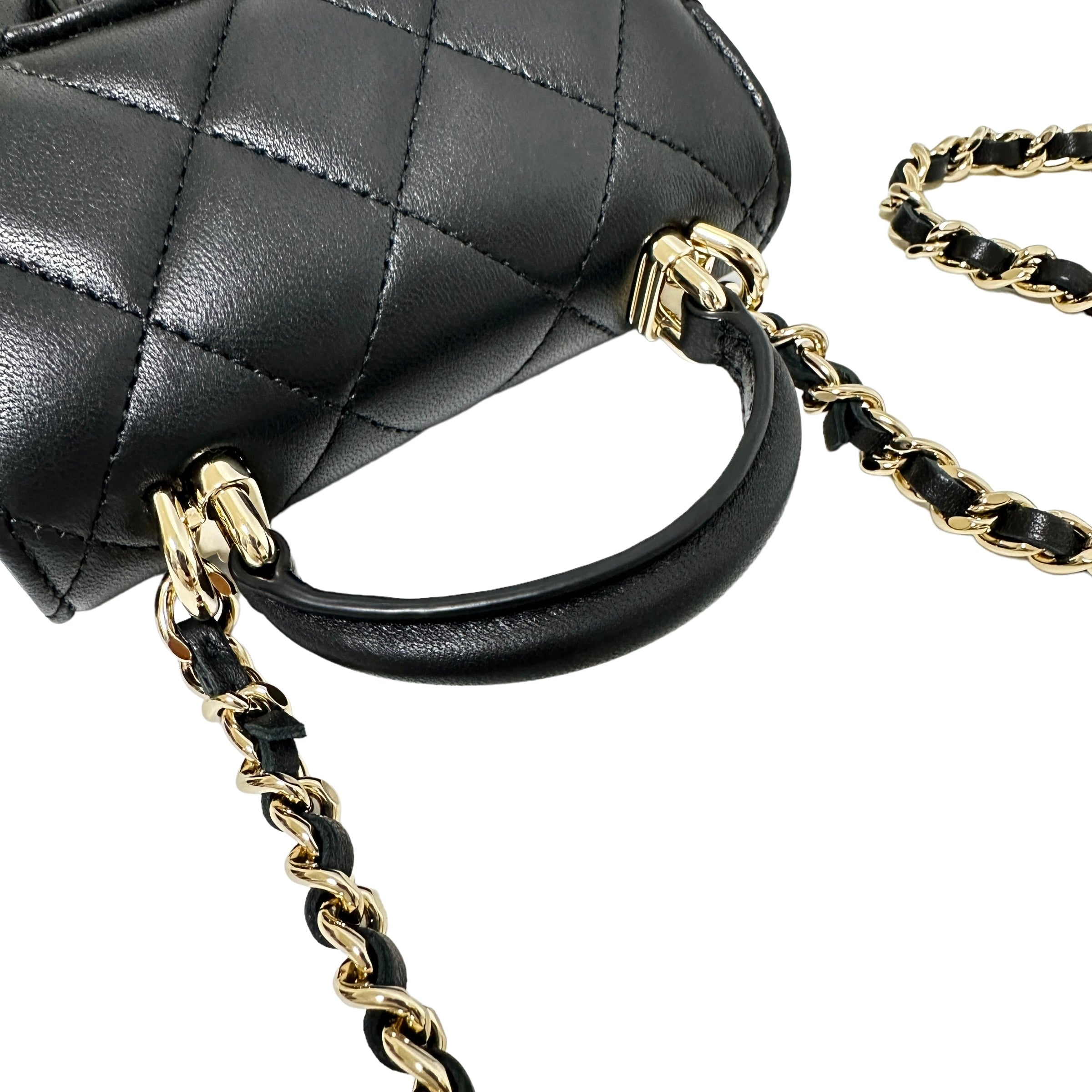 CHANEL シャネル ミニマトラッセ 2WAYショルダーバッグ