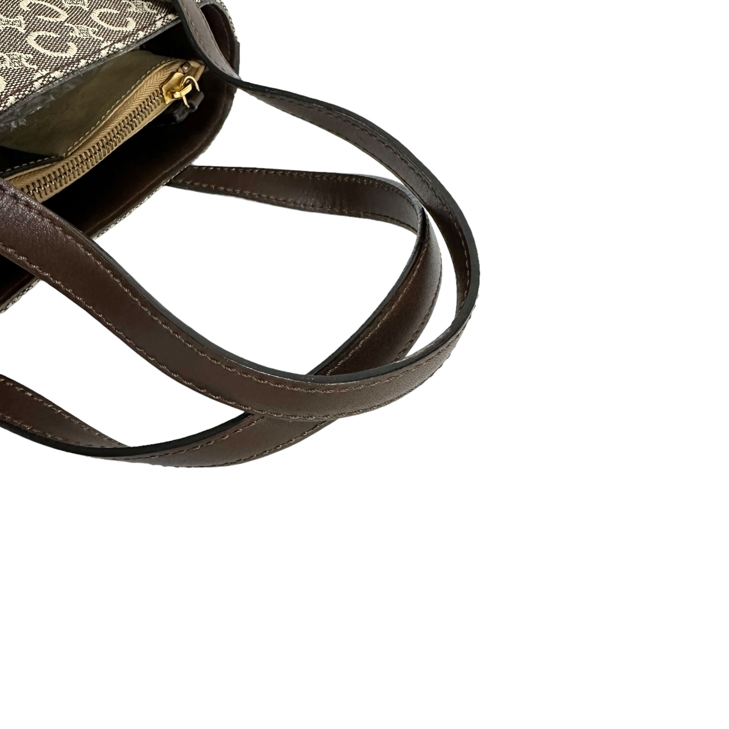 CELINE セリーヌ Cマカダム ハンドバッグ