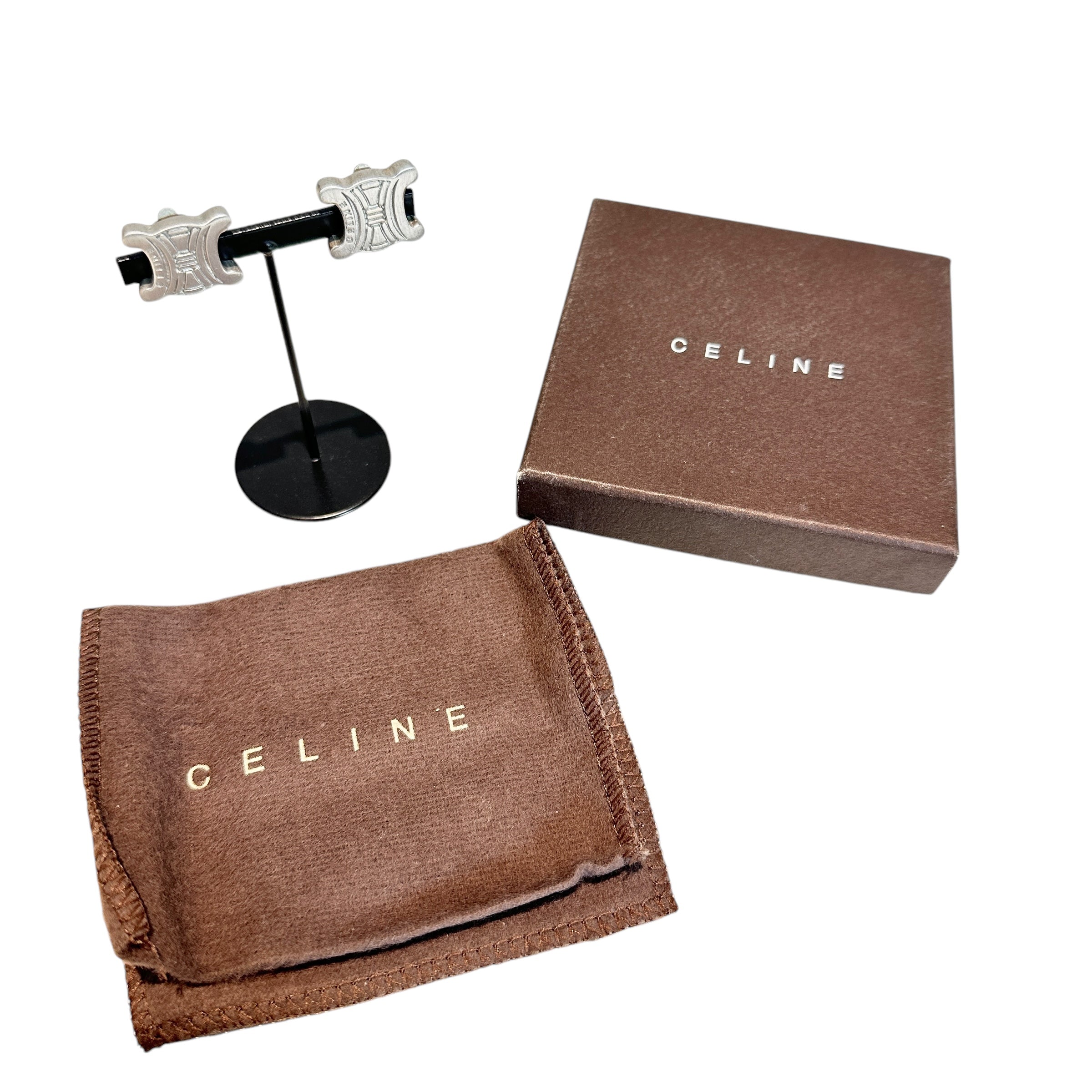 CELINE セリーヌ トリオンフ イヤリング