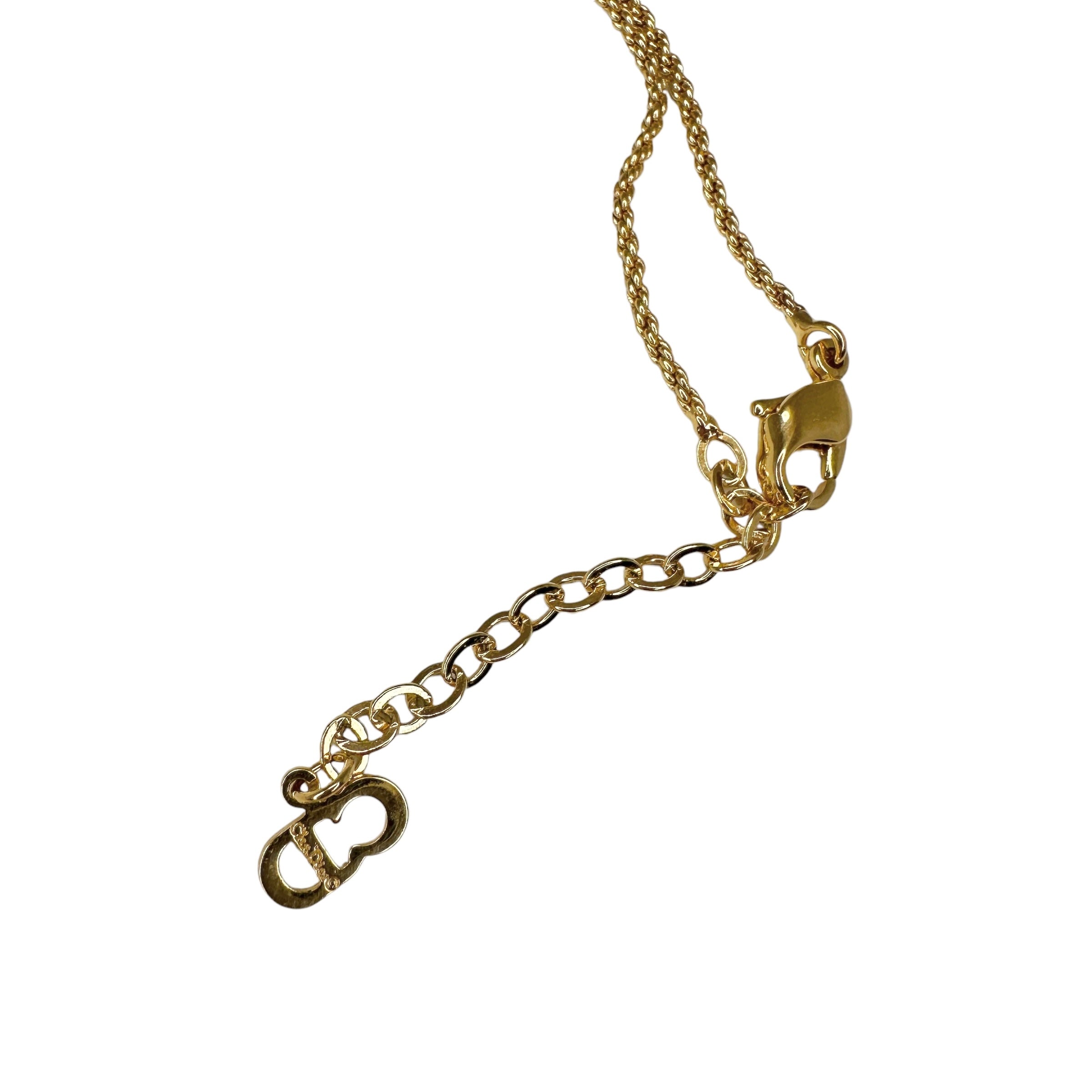 Christian Dior ディオール ロゴネックレス