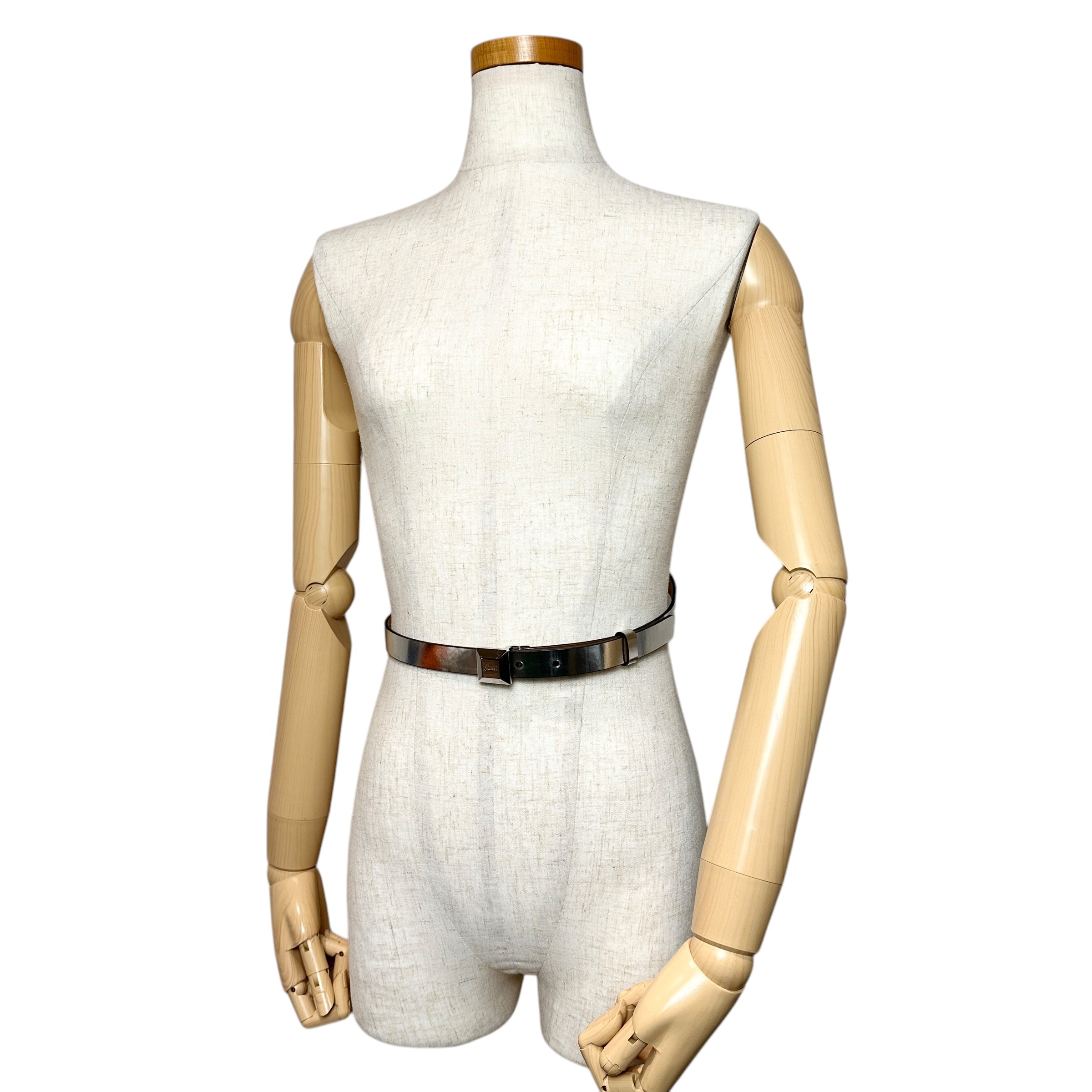 GUCCI グッチ シルバーベルト