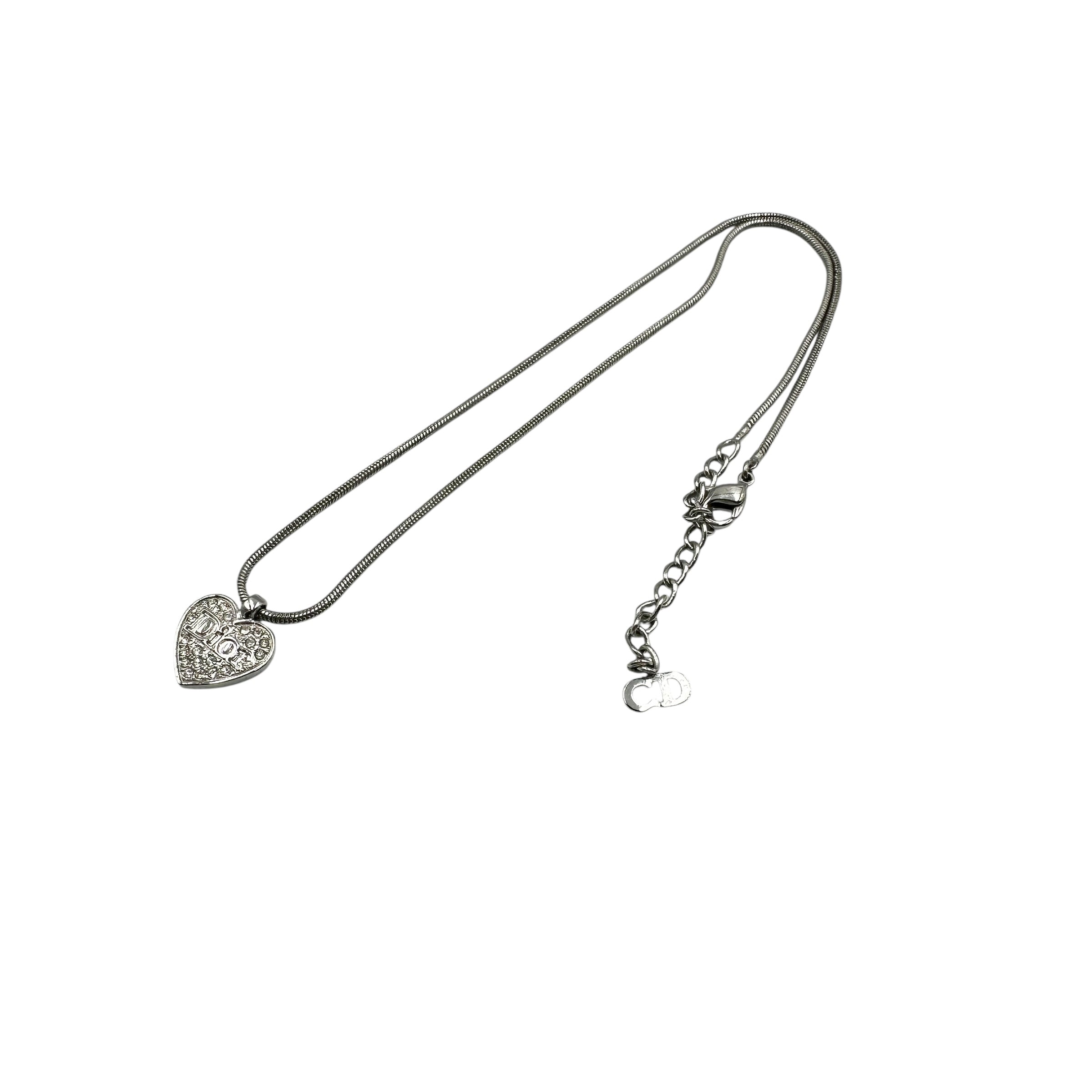 Christian Dior ディオール ハートネックレス