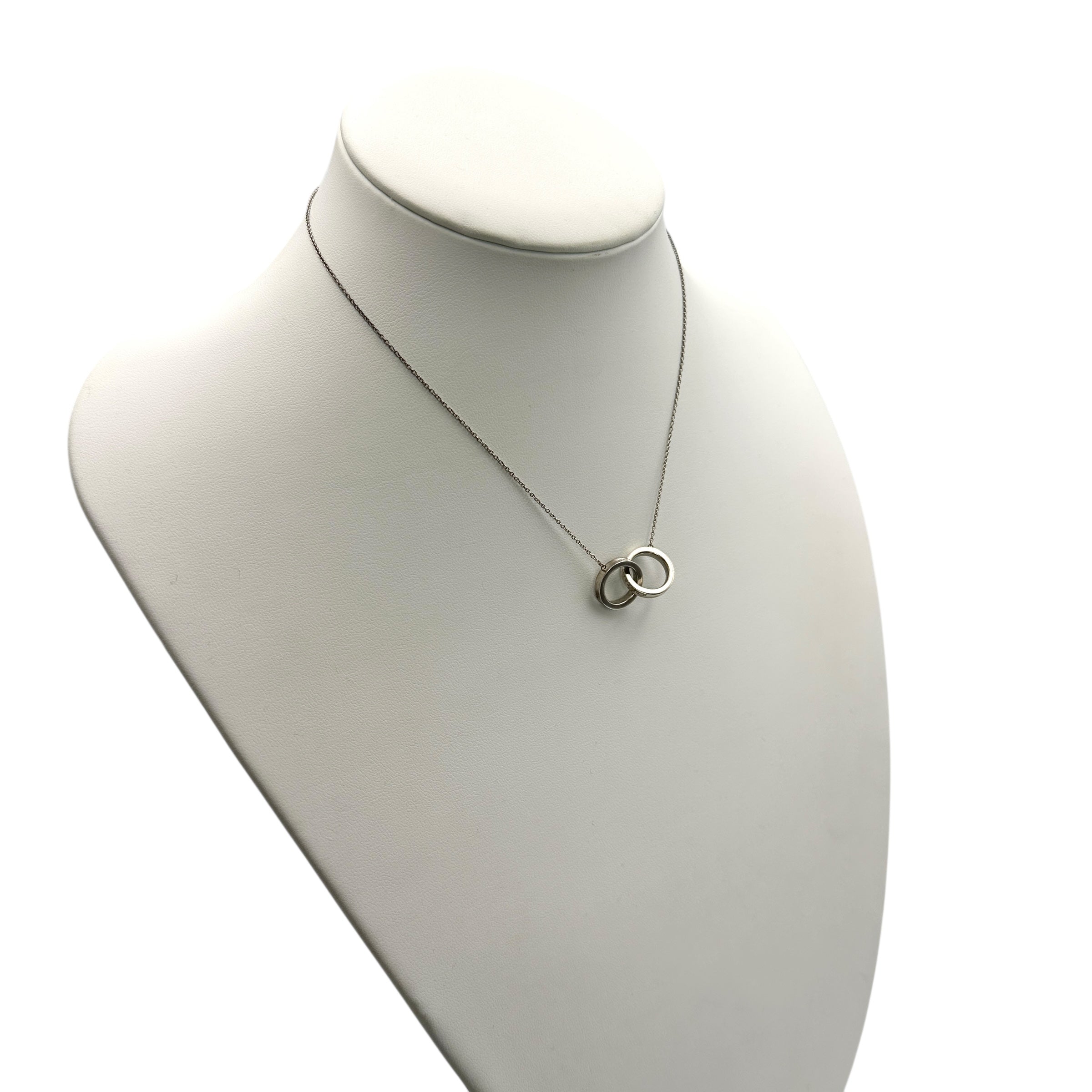 TIFFANY & Co. ティファニー ダブル リング ネックレス