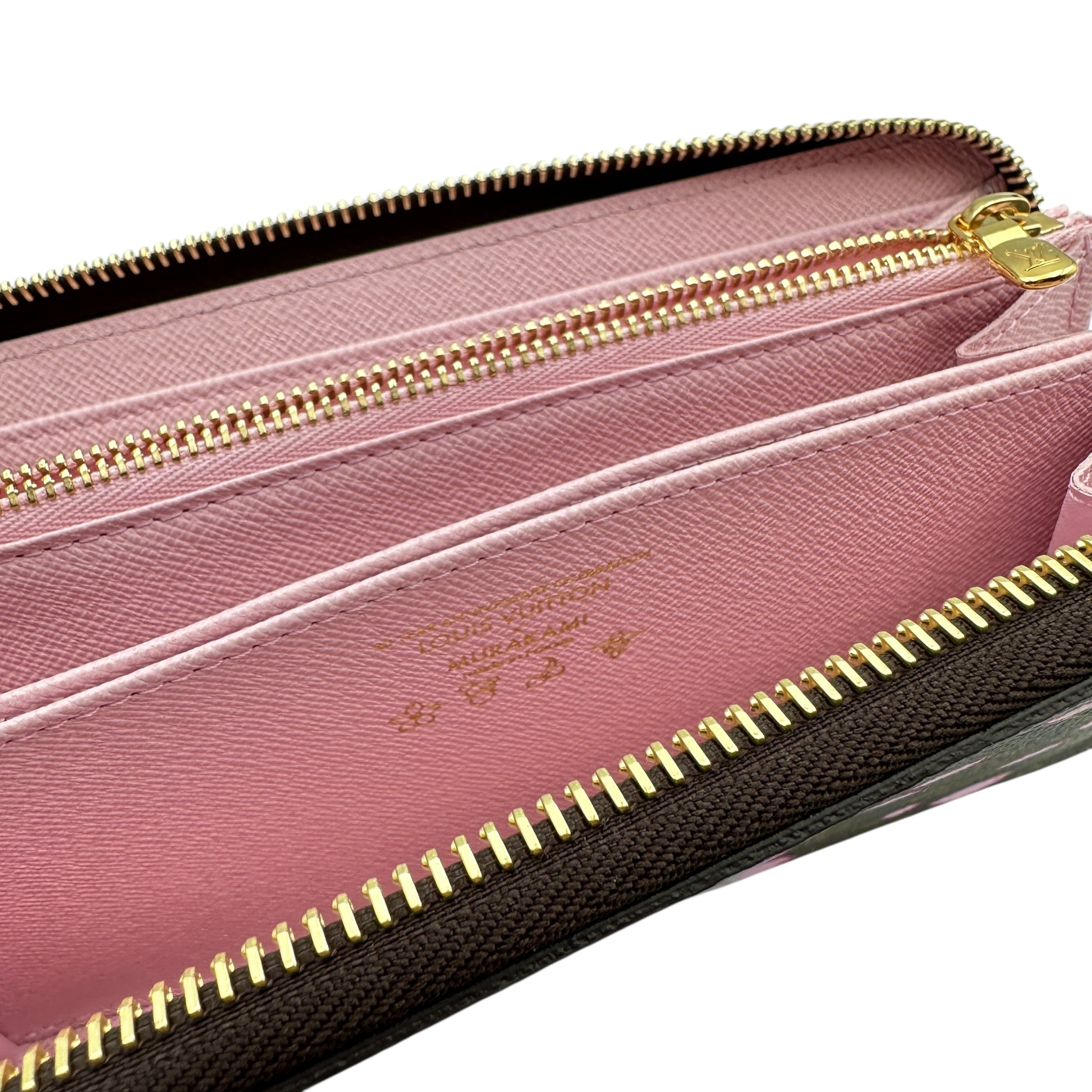 LOUIS VUITTON ルイ・ヴィトン モノグラム M13433 ジッピーウォレット 村上隆