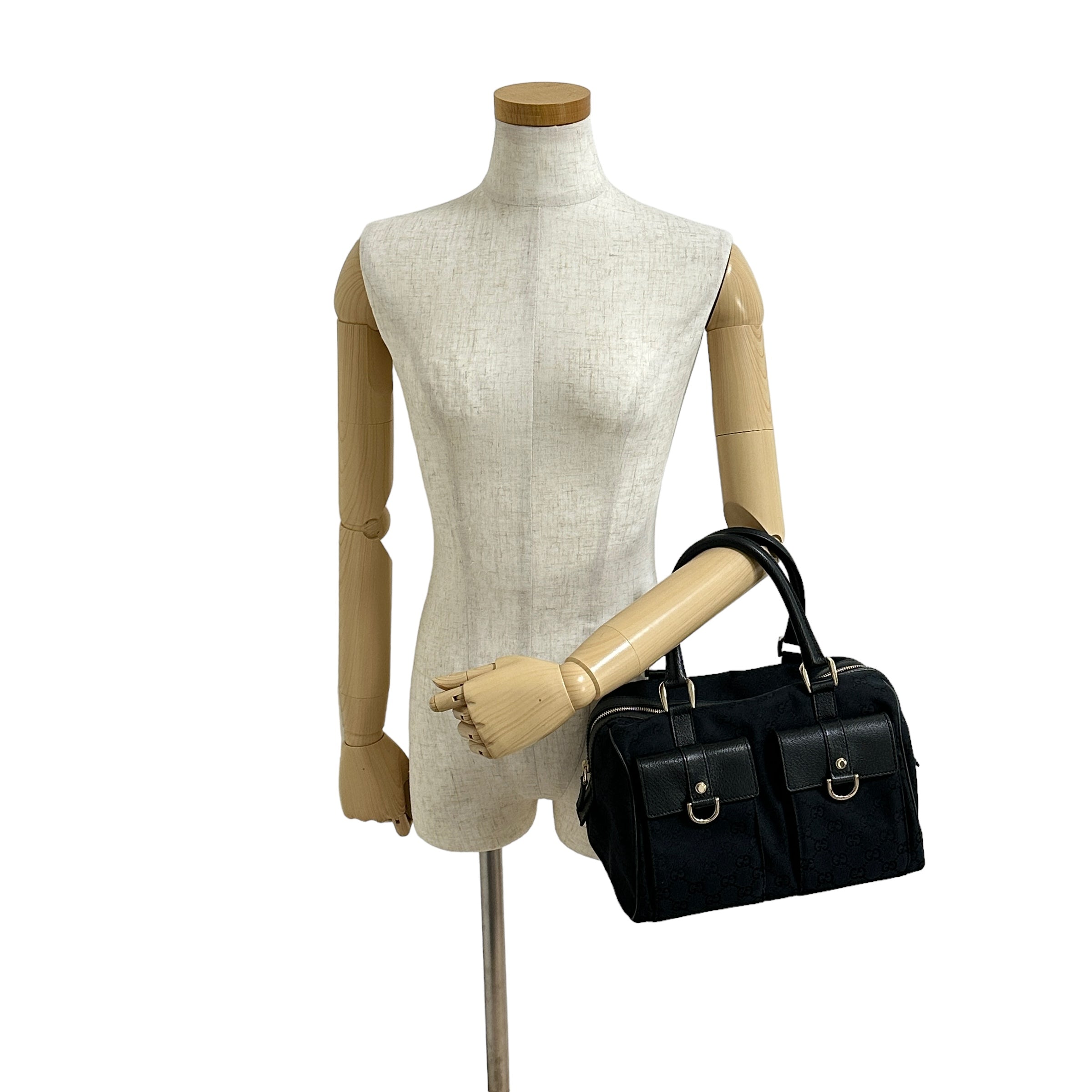 GUCCI グッチ GGキャンバス ハンドバッグ