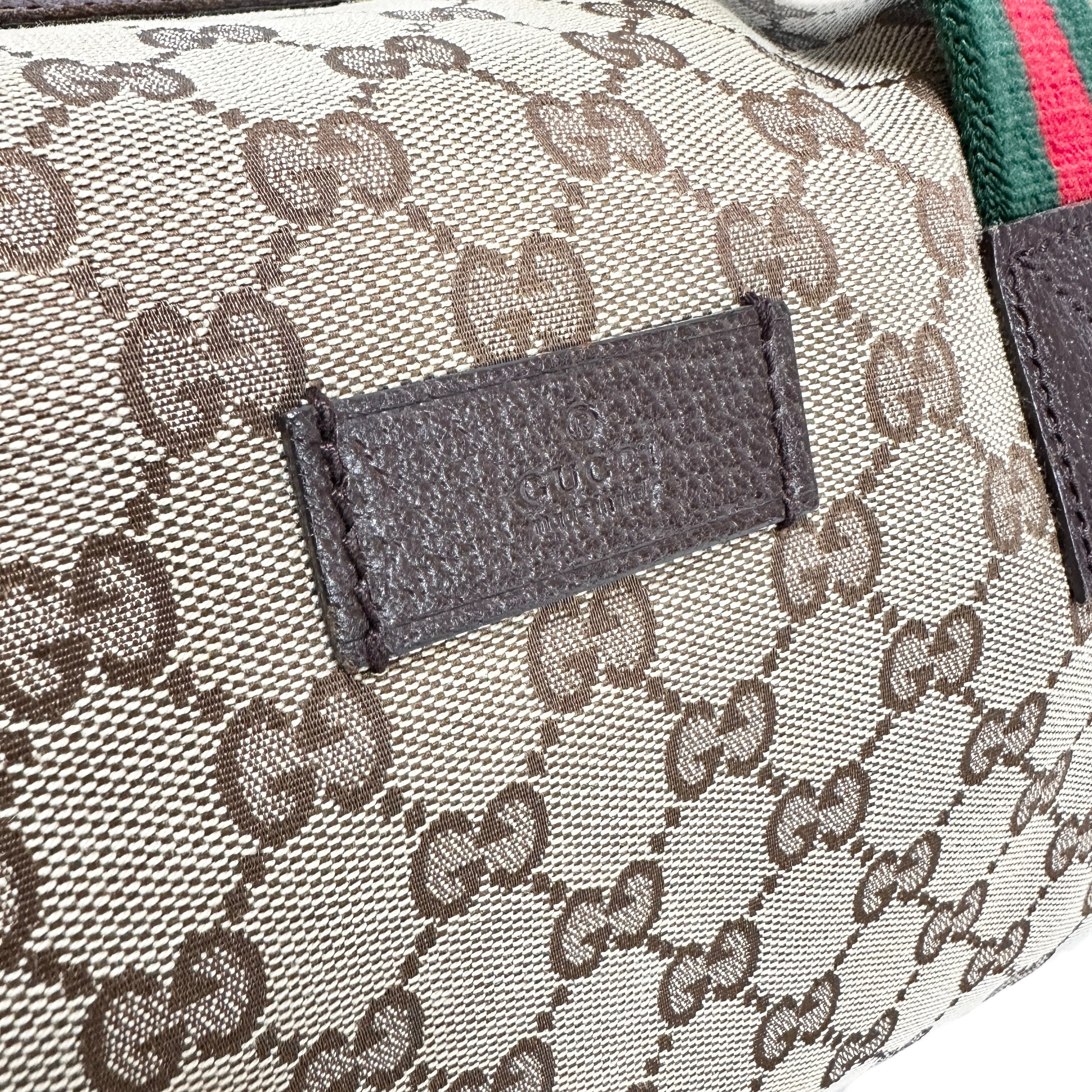 GUCCI グッチ GGキャンバス ボストンバッグ