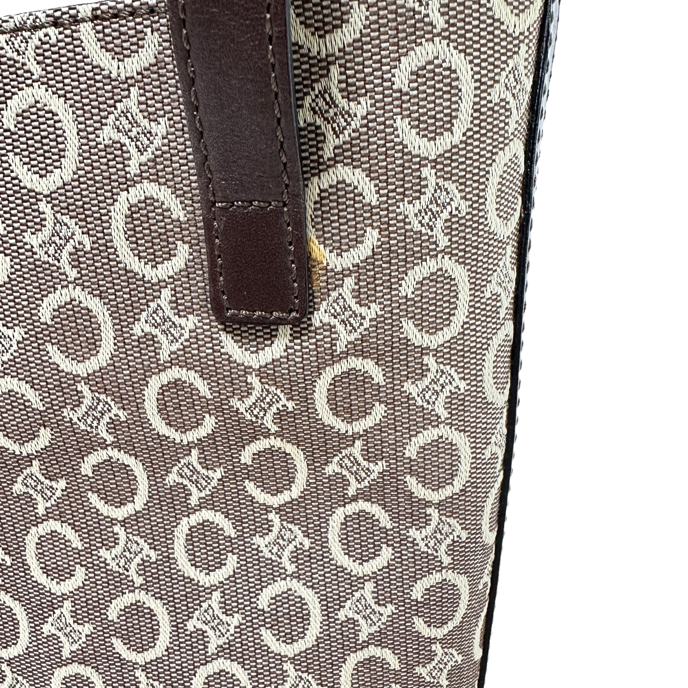 CELINE セリーヌ Cマカダム ハンドバッグ