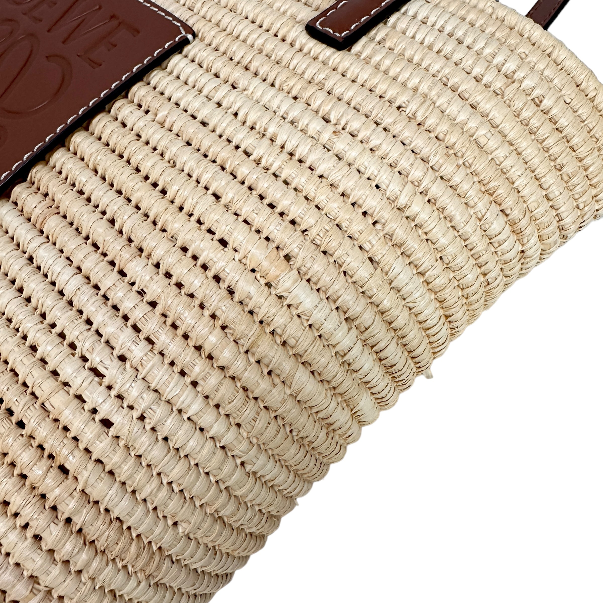 LOEWE ロエベ ラフィア バスケット トートバッグ