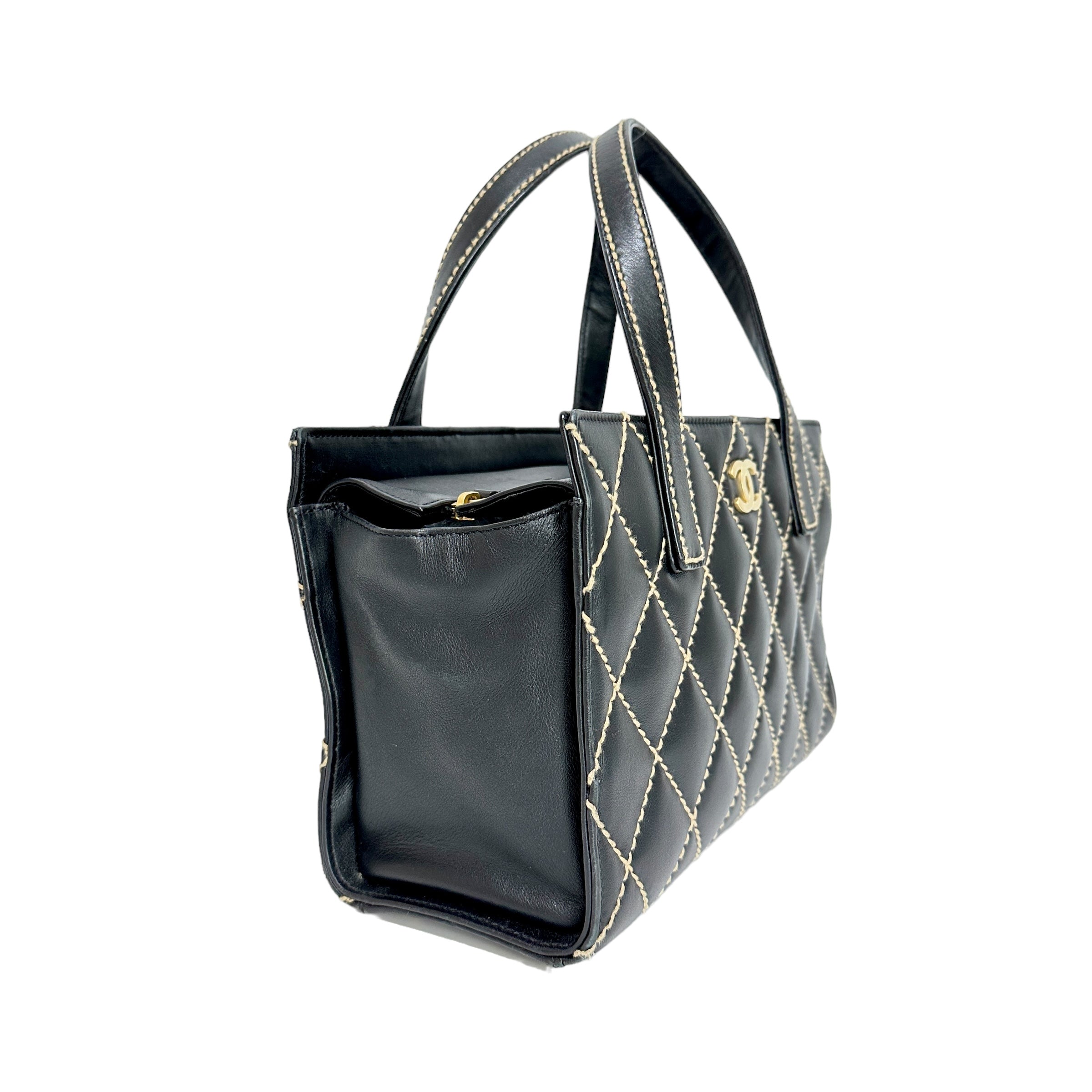 CHANEL シャネル ワイルドステッチ ハンドバッグ