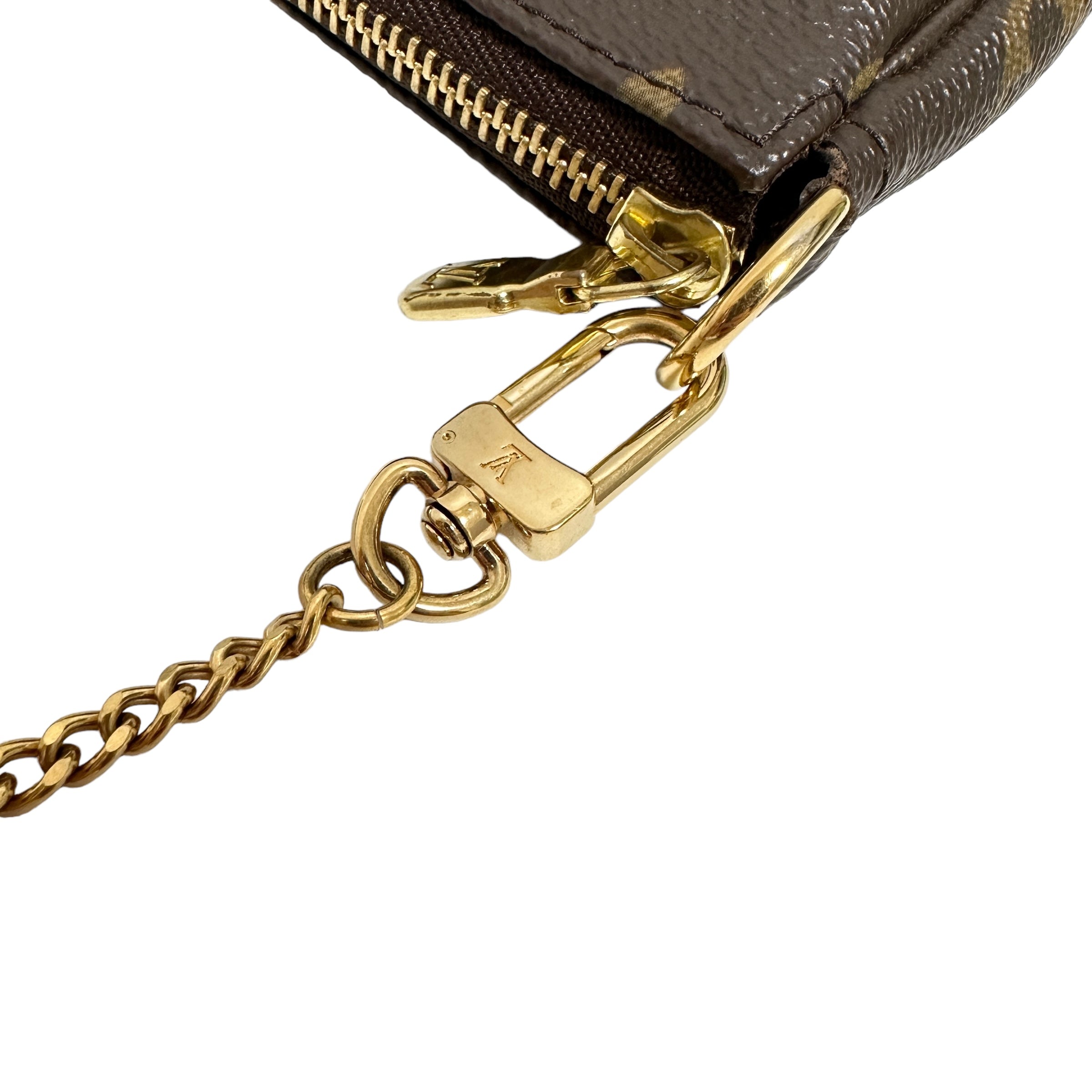 LOUIS VUITTON ルイ・ヴィトン モノグラム ミニ・ポシェット・アクセソワール