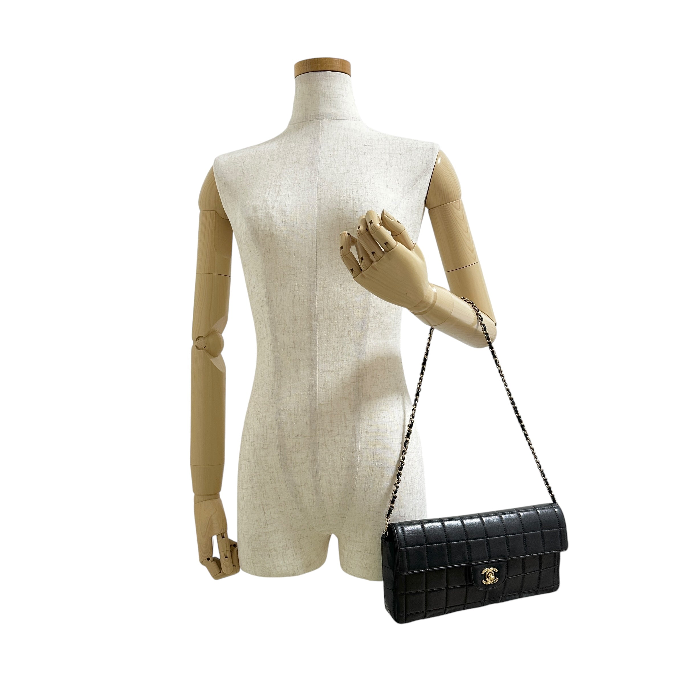 CHANEL シャネル チョコバー ショルダーバッグ
