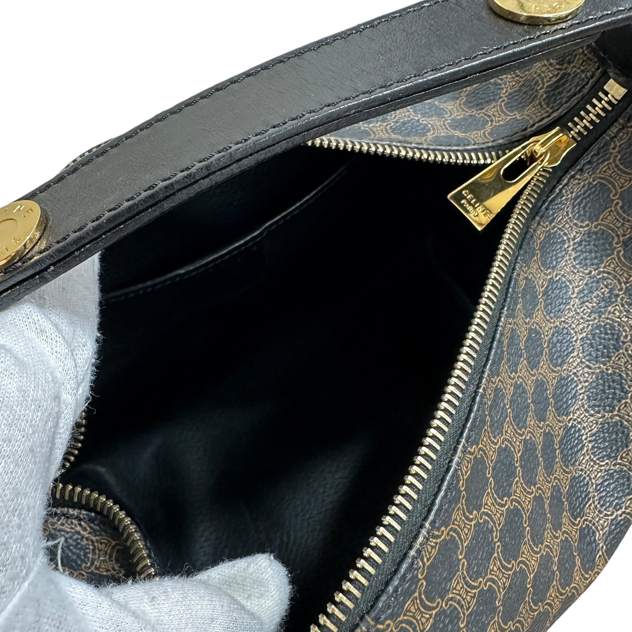 CELINE セリーヌ マカダム バニティバッグ