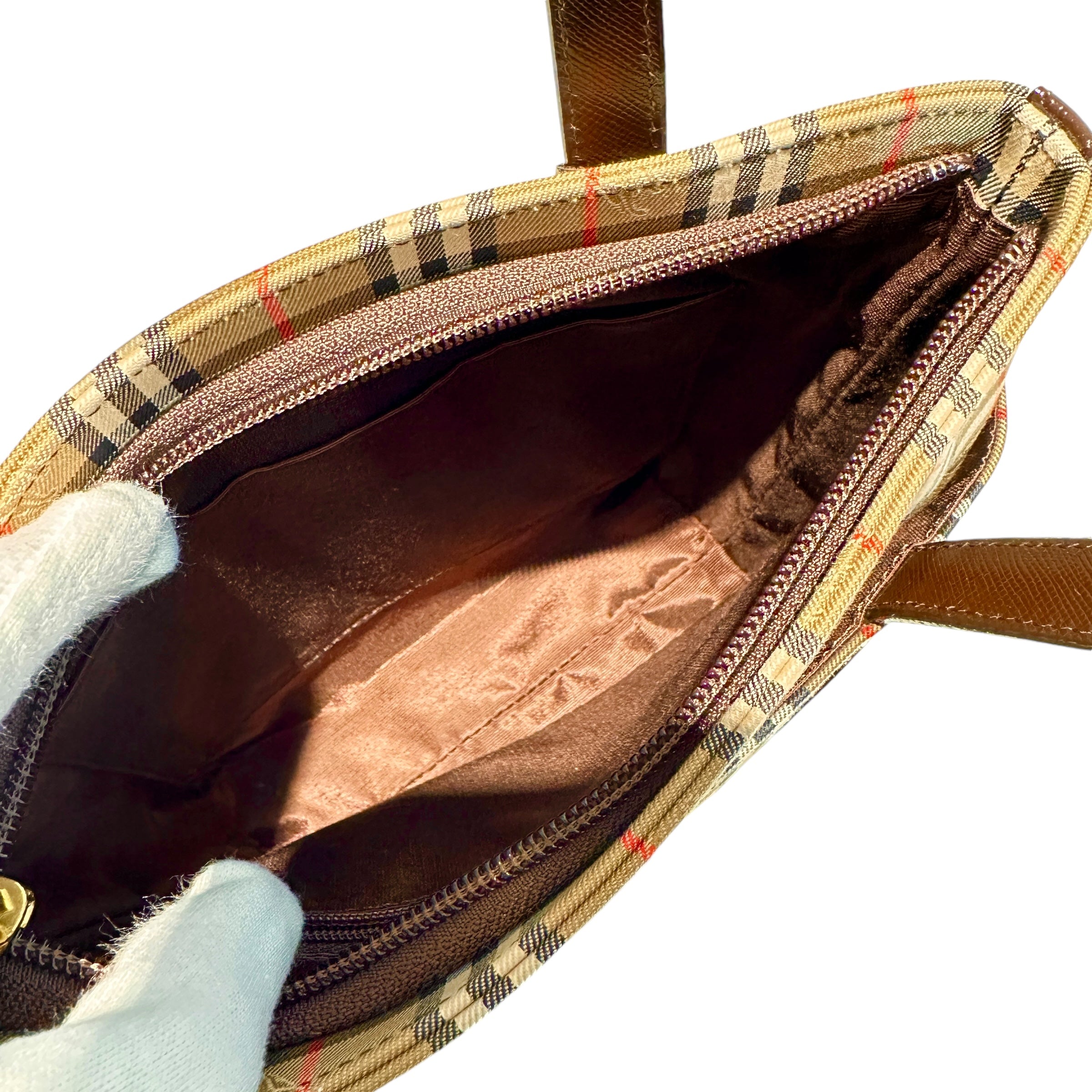 Burberry バーバリー ノバチェック ハンドバッグ