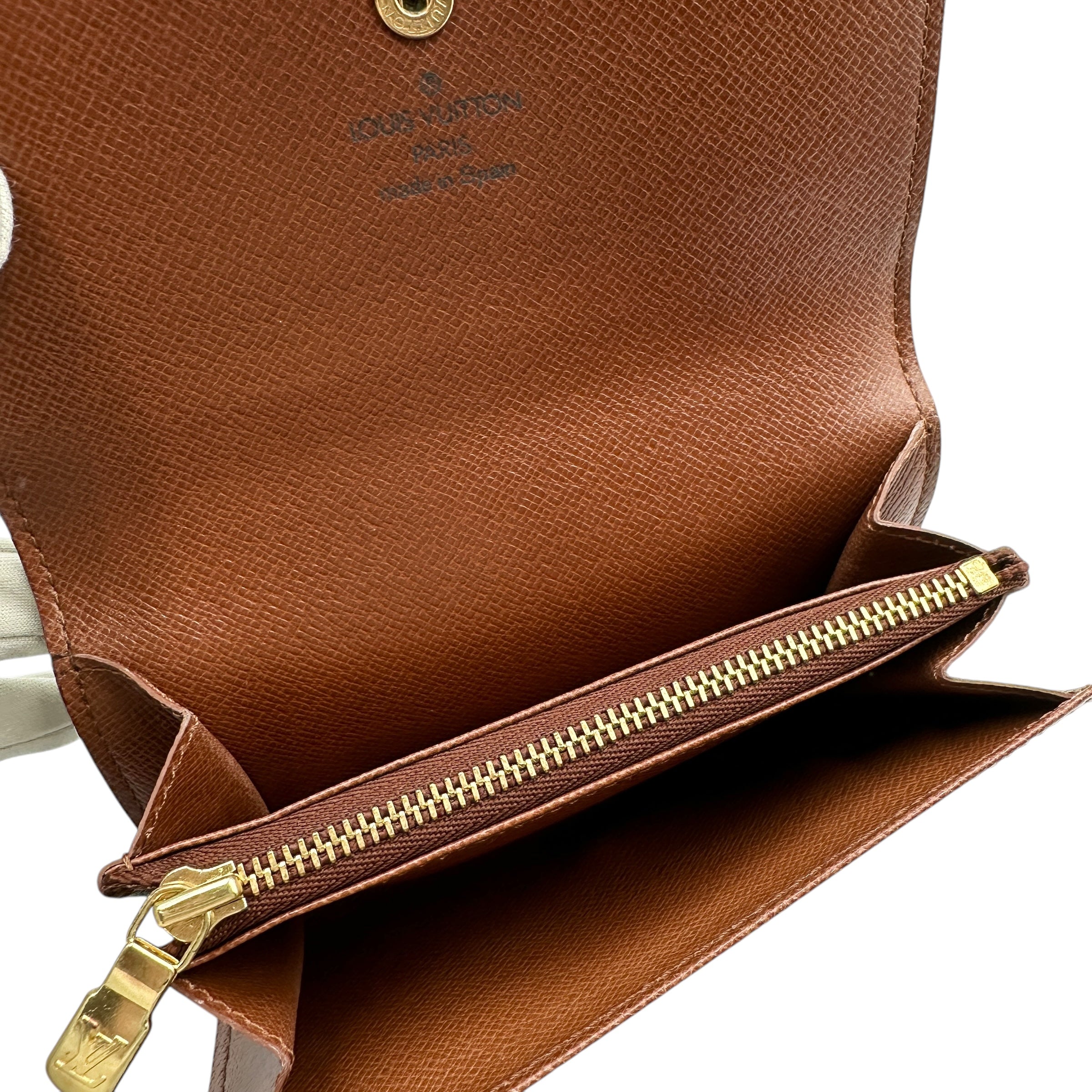 LOUIS VUITTON ルイ・ヴィトン モノグラム ポルトモネ ジップ