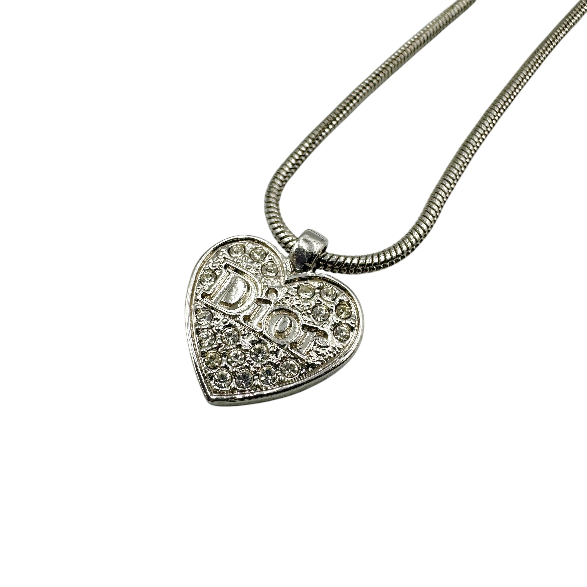 Christian Dior ディオール ハートネックレス