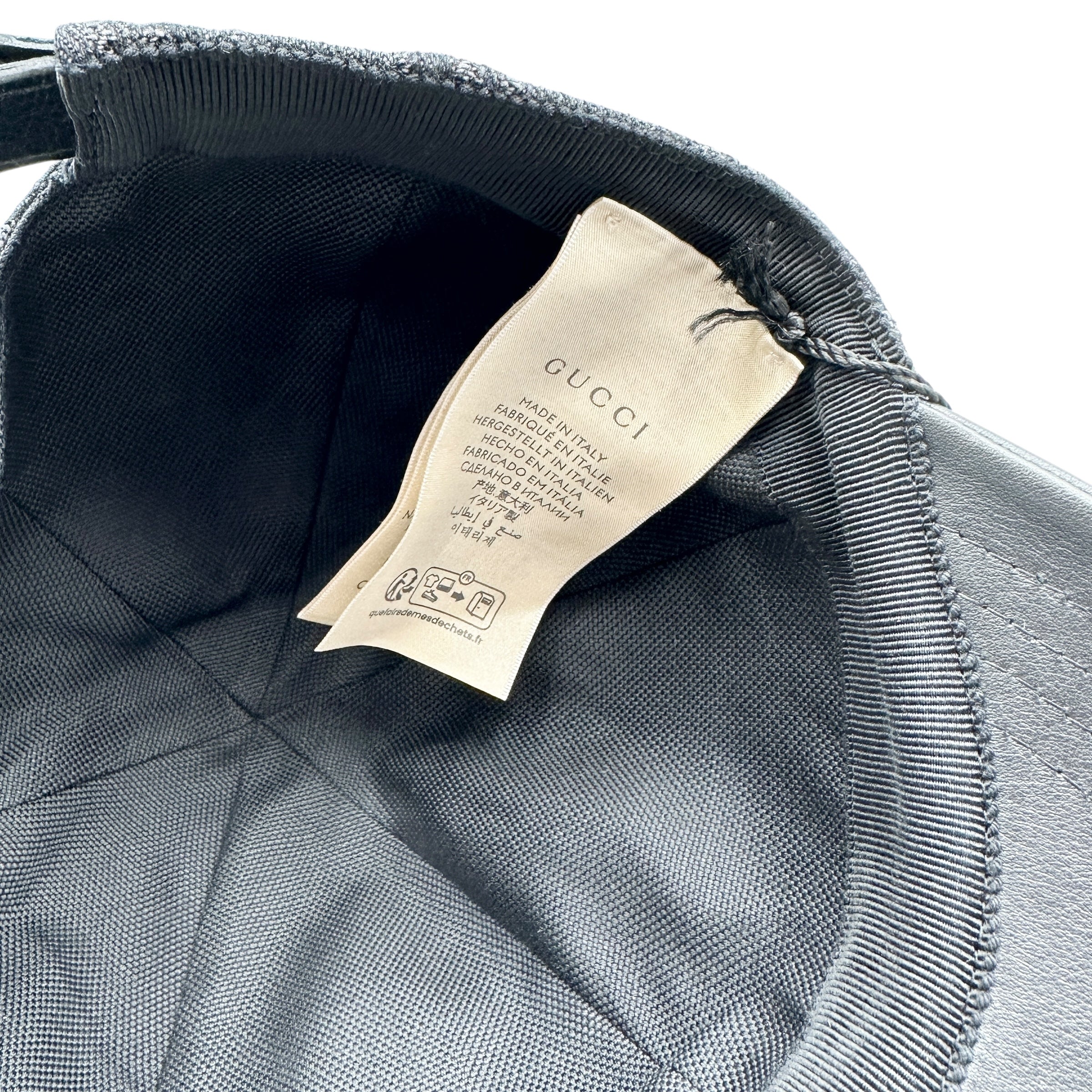 GUCCI グッチ GGキャンバス ベースボールキャップ Sサイズ