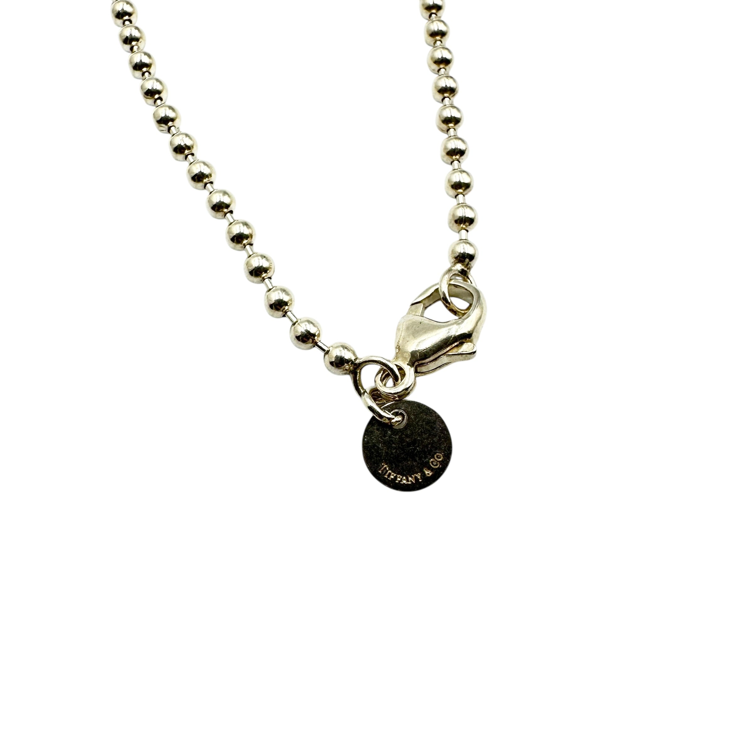 TIFFANY & Co. ティファニー ボールチェーン ネックレス