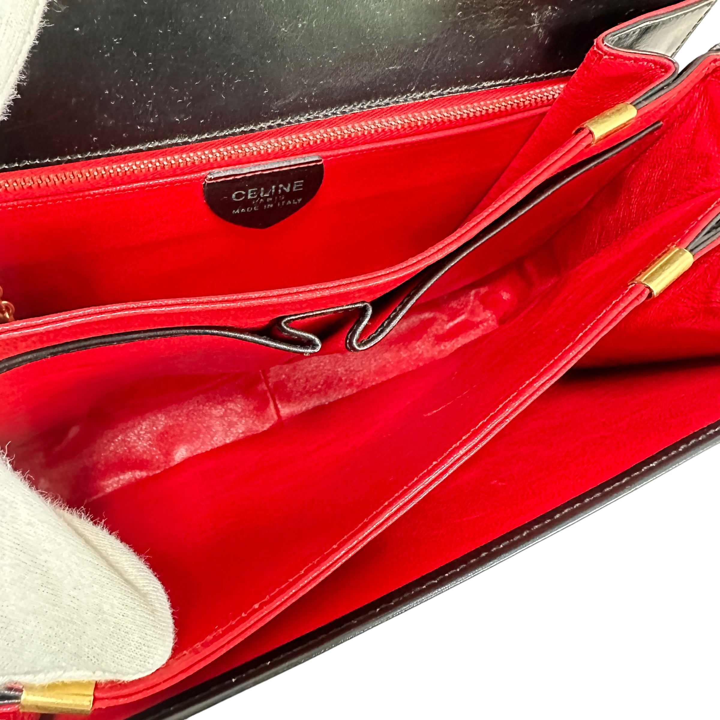 CELINE セリーヌ 馬車レザーショルダー