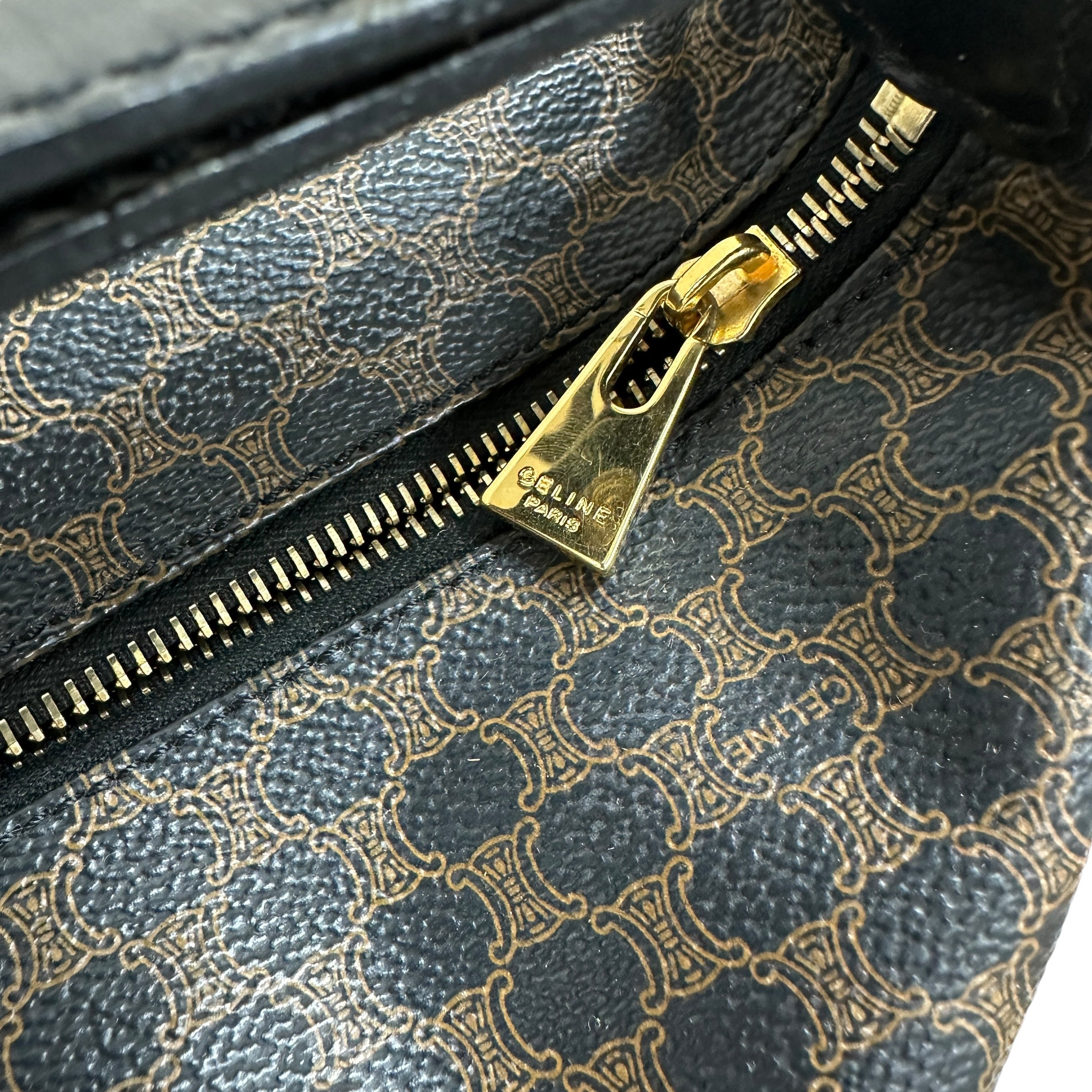 CELINE セリーヌ マカダム バニティバッグ