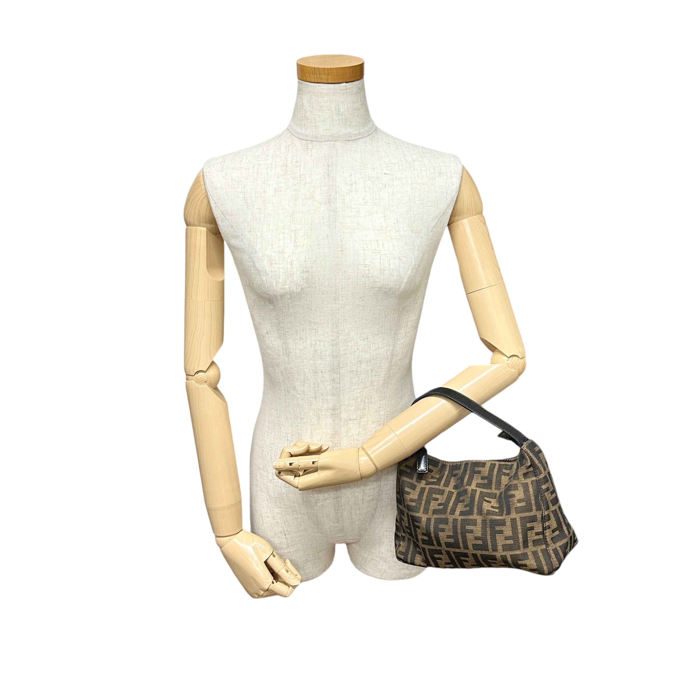 FENDI フェンディ ズッカ ハンドバッグ