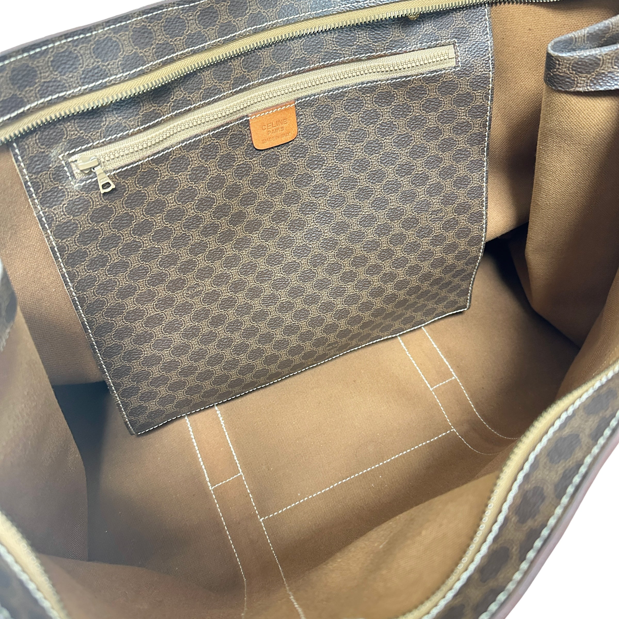 CELINE セリーヌ マカダム トートバッグ