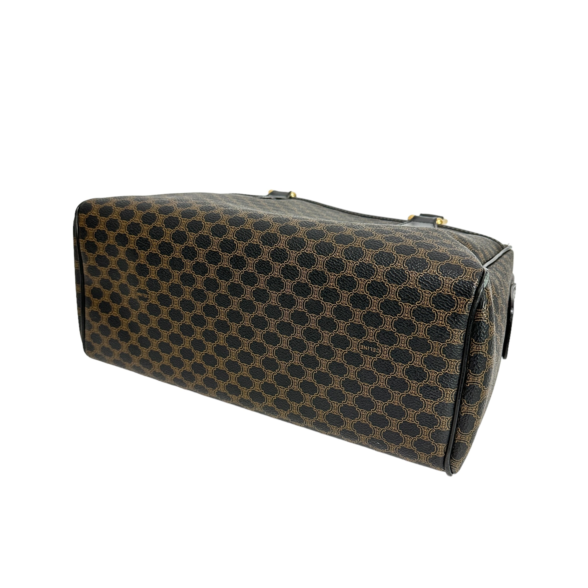 CELINE セリーヌ マカダム ボストンバッグ