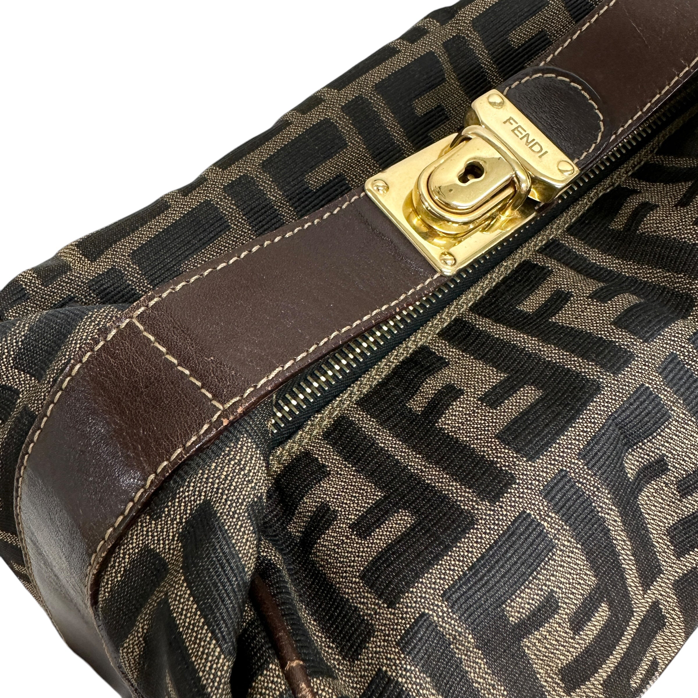 FENDI フェンディ ズッカ バニティバッグ