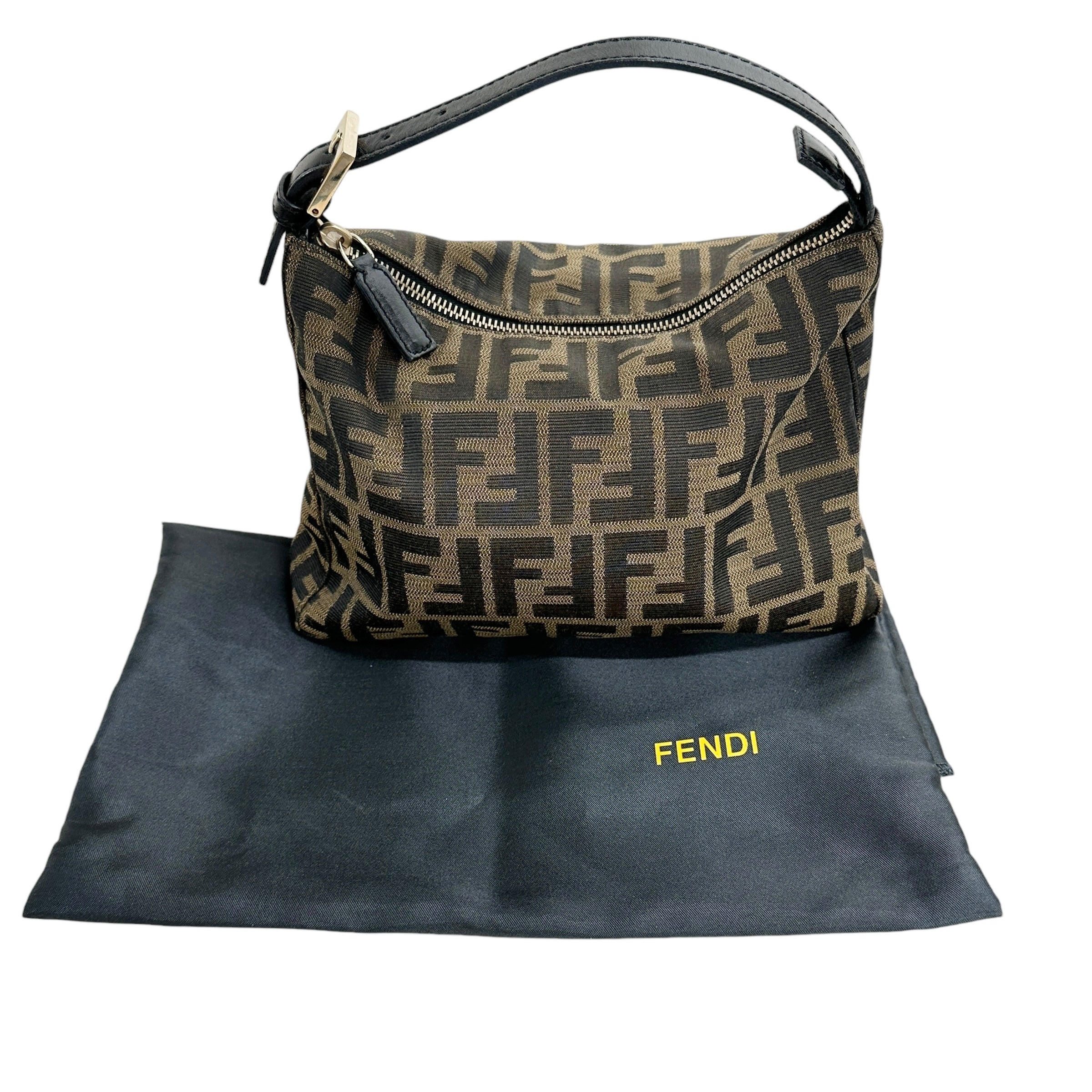 FENDI フェンディ ズッカ ハンドバッグ