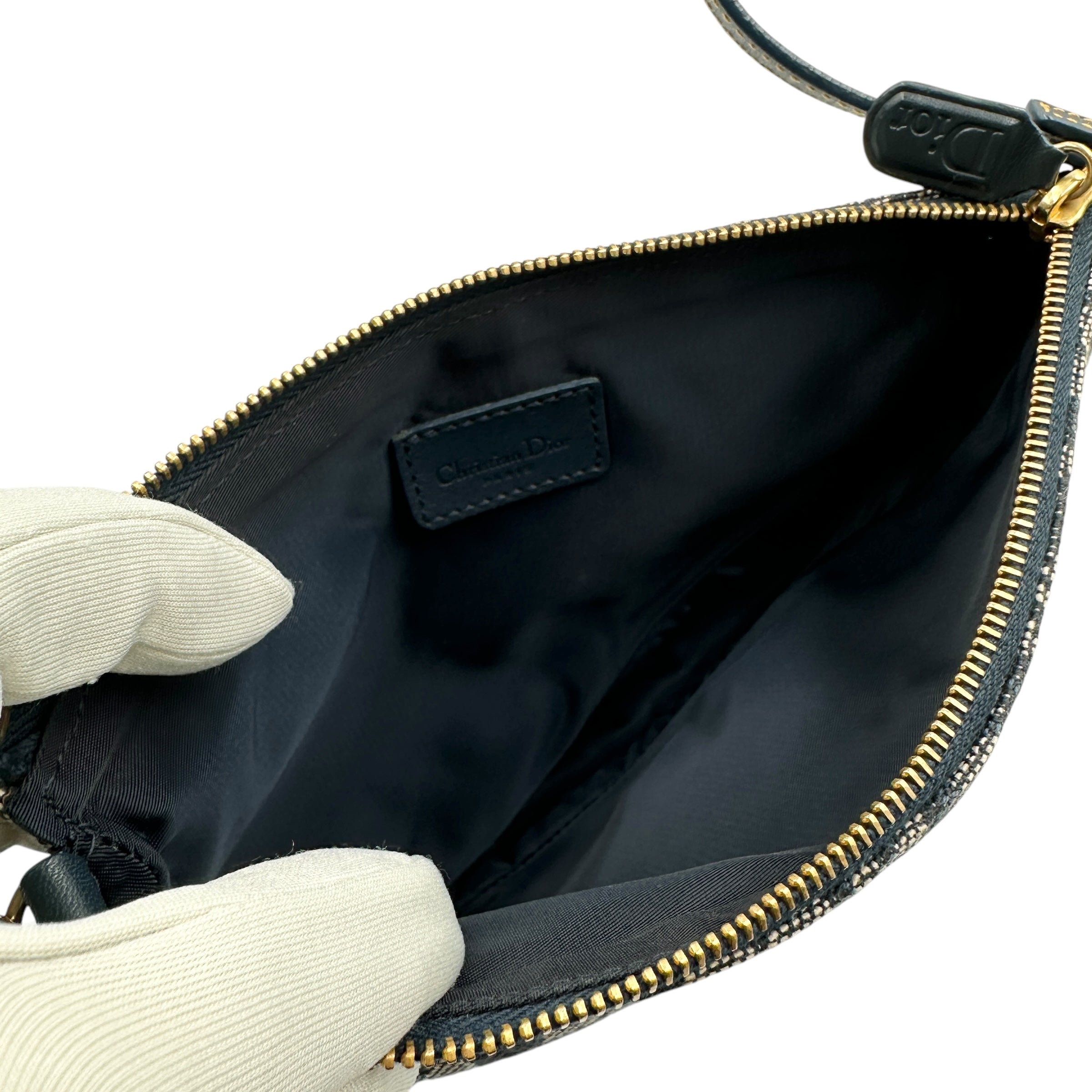 Christian Dior ディオール トロッター サドルハンドバッグ