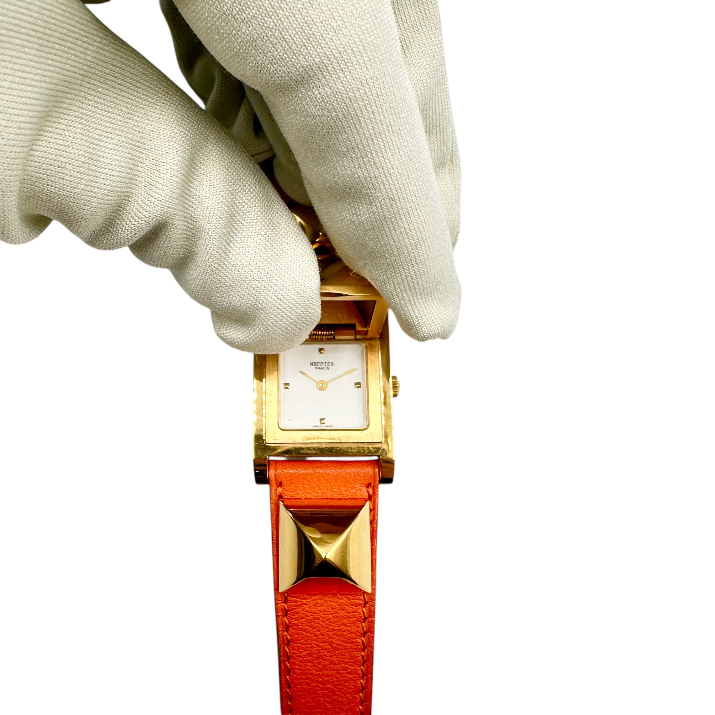 HERMES エルメス メドール レディースウォッチ