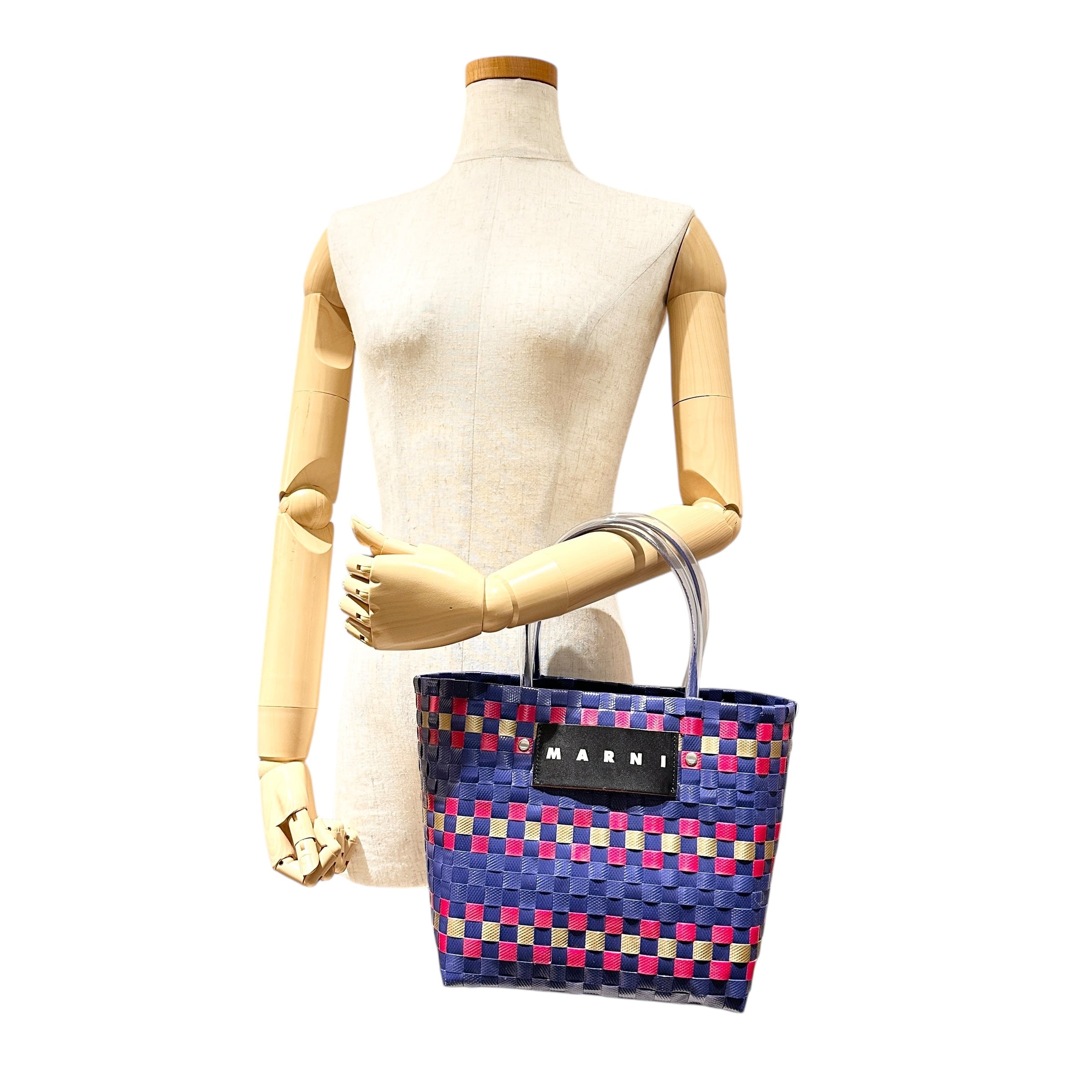 MARNI マルニ フラワーカフェ ハンドバッグ