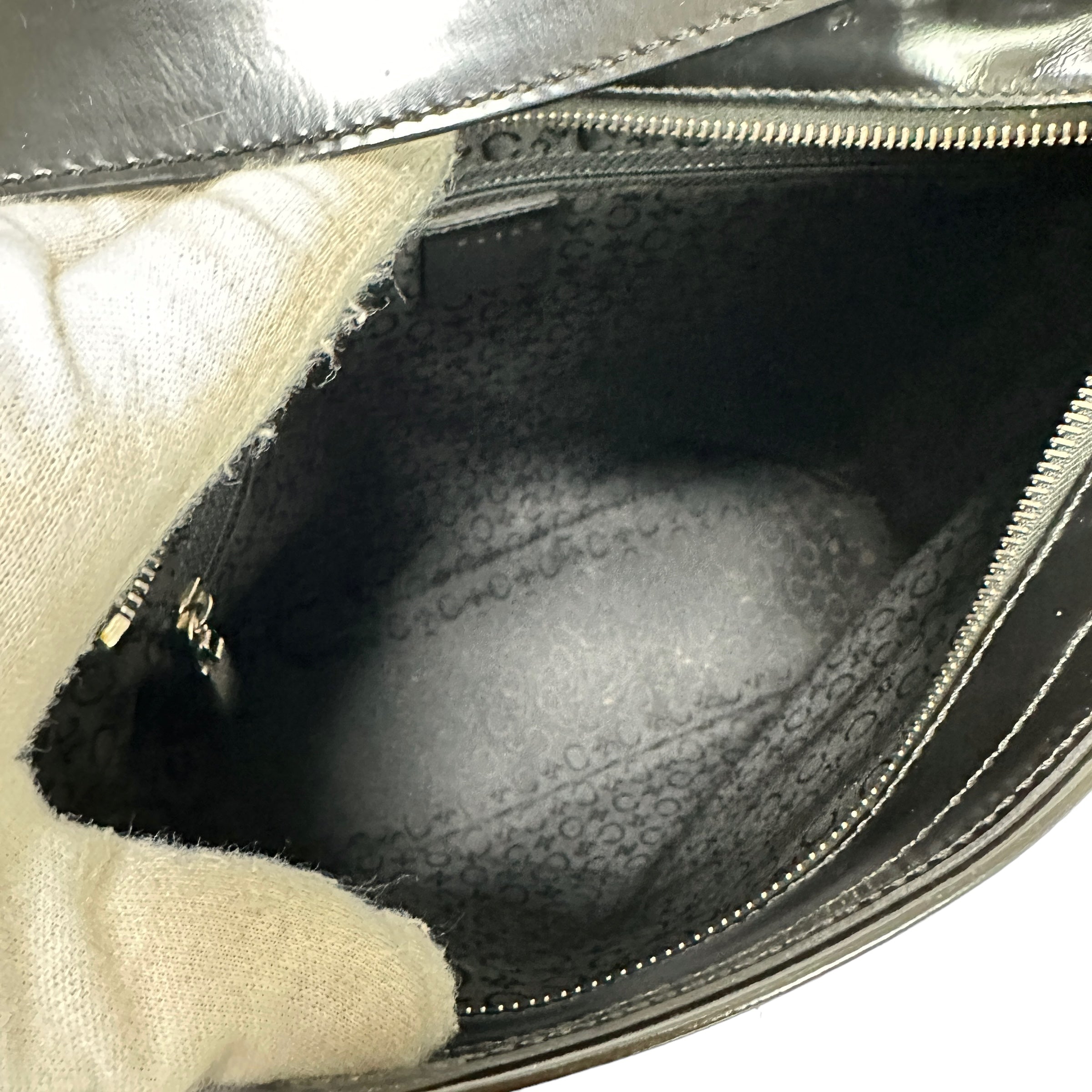 CELINE セリーヌ エナメル ショルダーバッグ