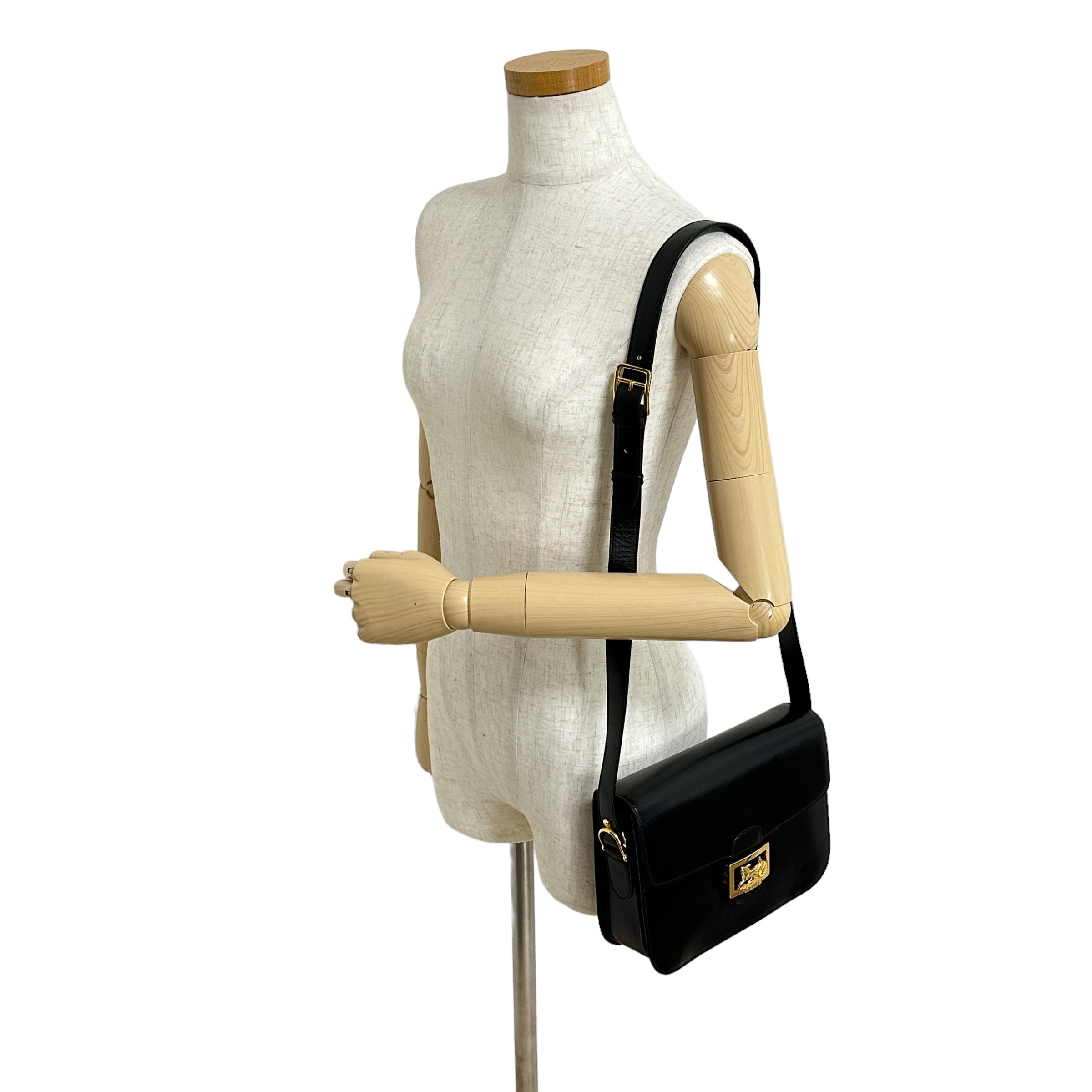 CELINE セリーヌ 馬車レザーショルダー