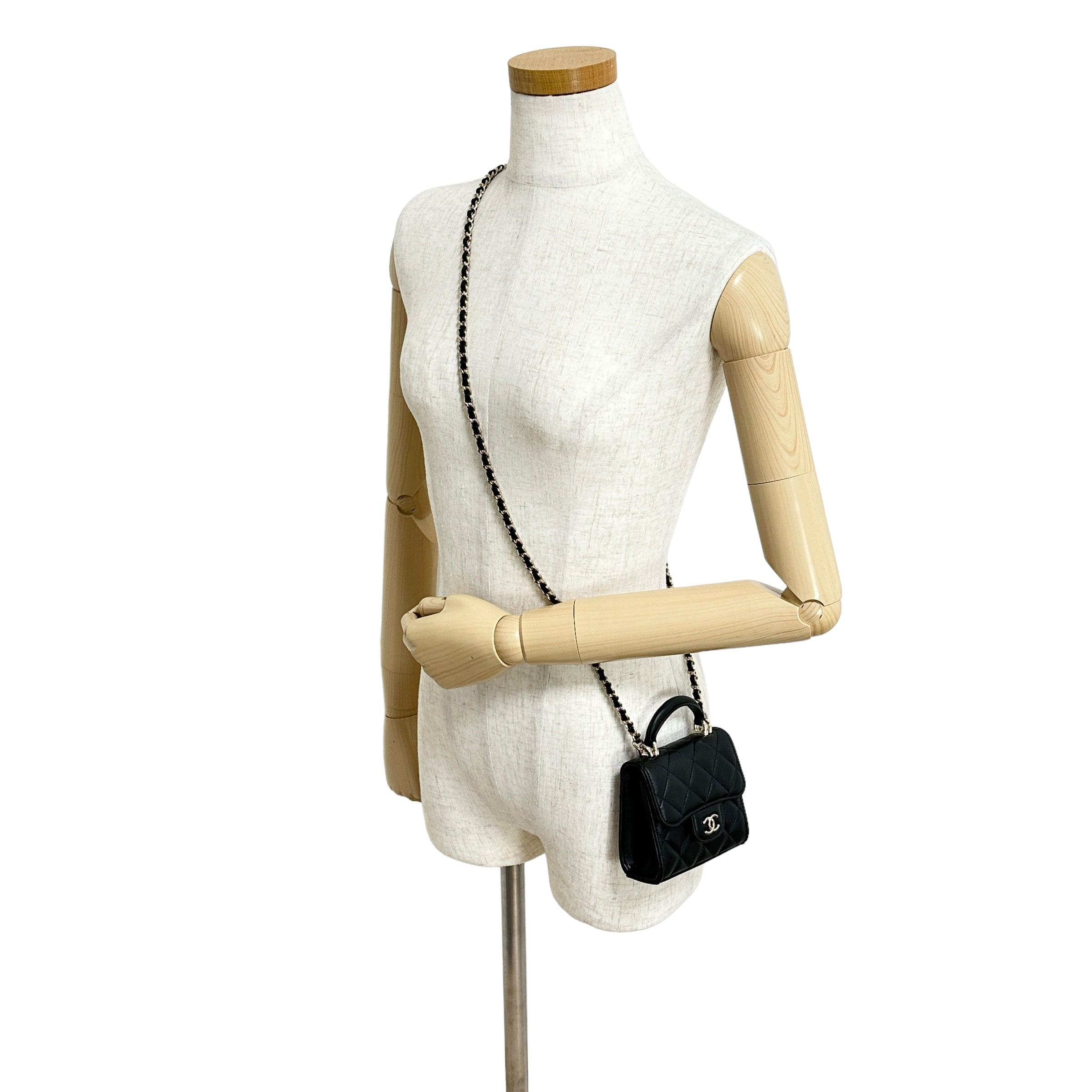 CHANEL シャネル ミニマトラッセ 2WAYショルダーバッグ
