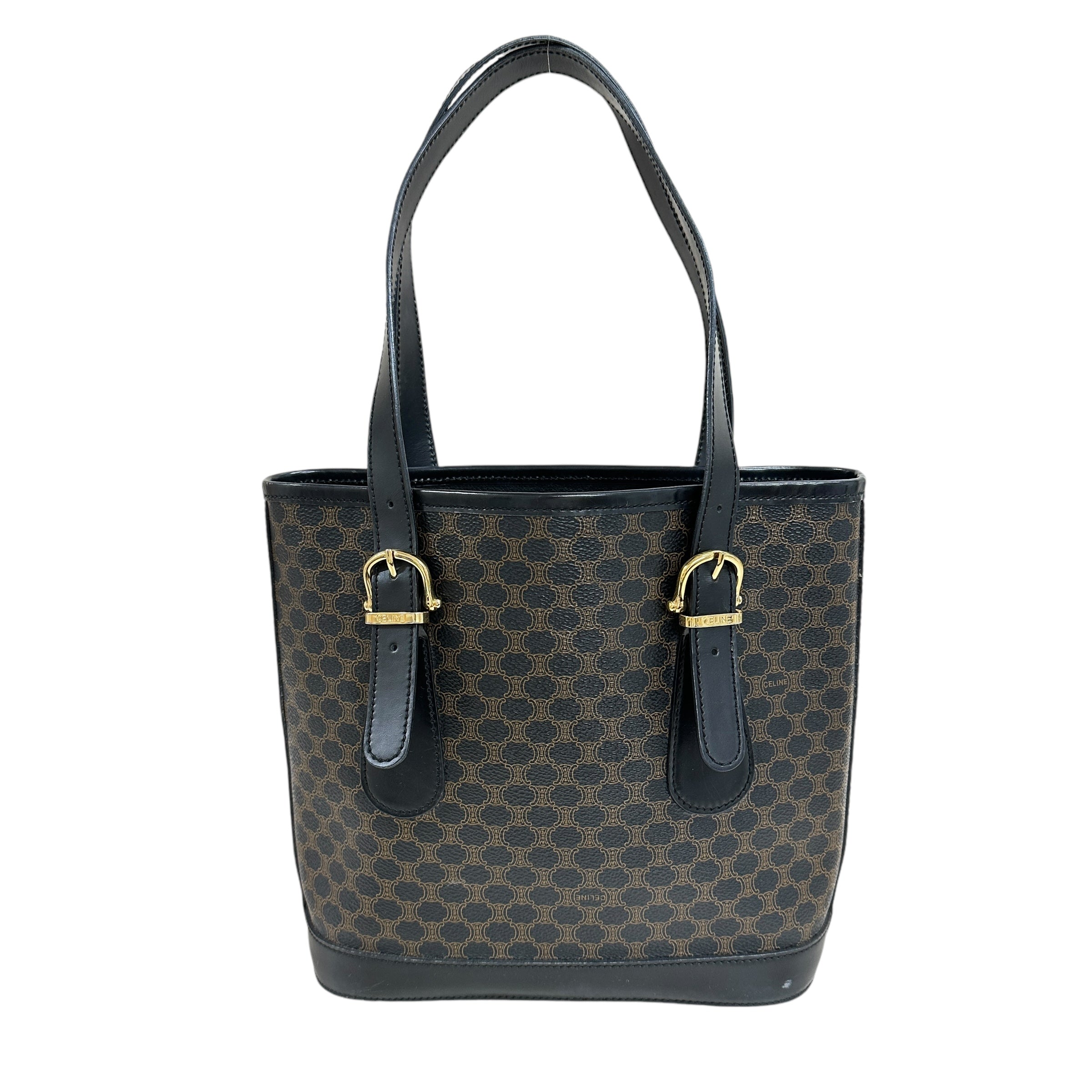 CELINE セリーヌ マカダム トートバッグ