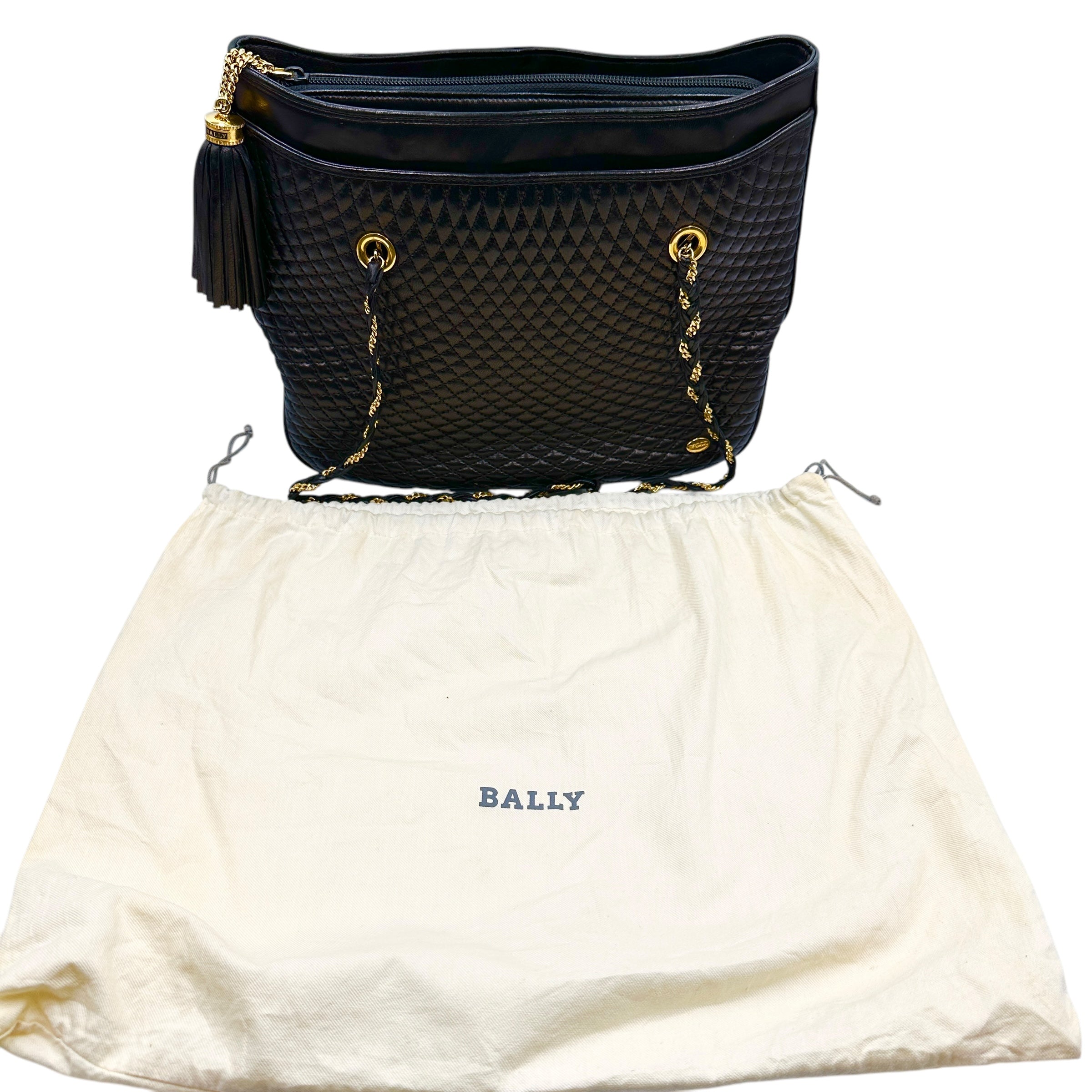 BALLY バリー チェーントートバッグ