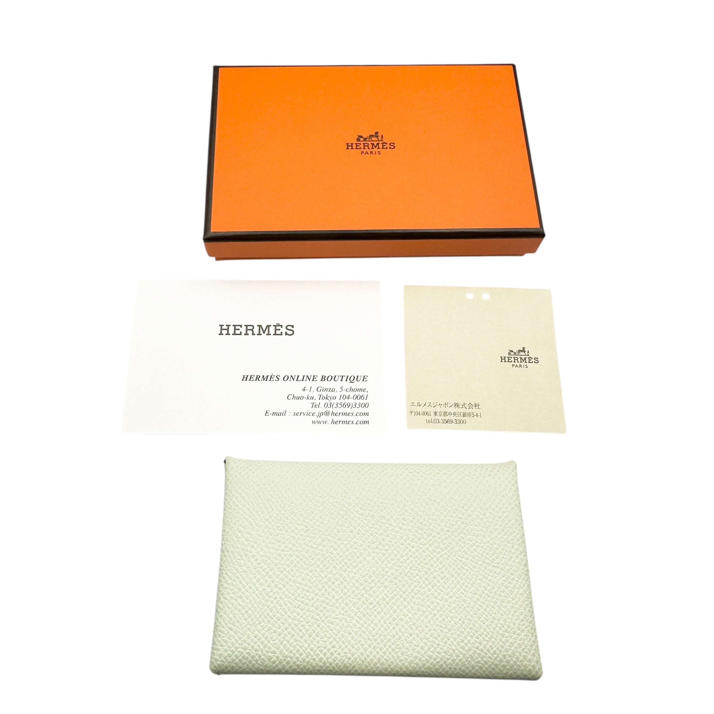 HERMES エルメス カルヴィ カードケース