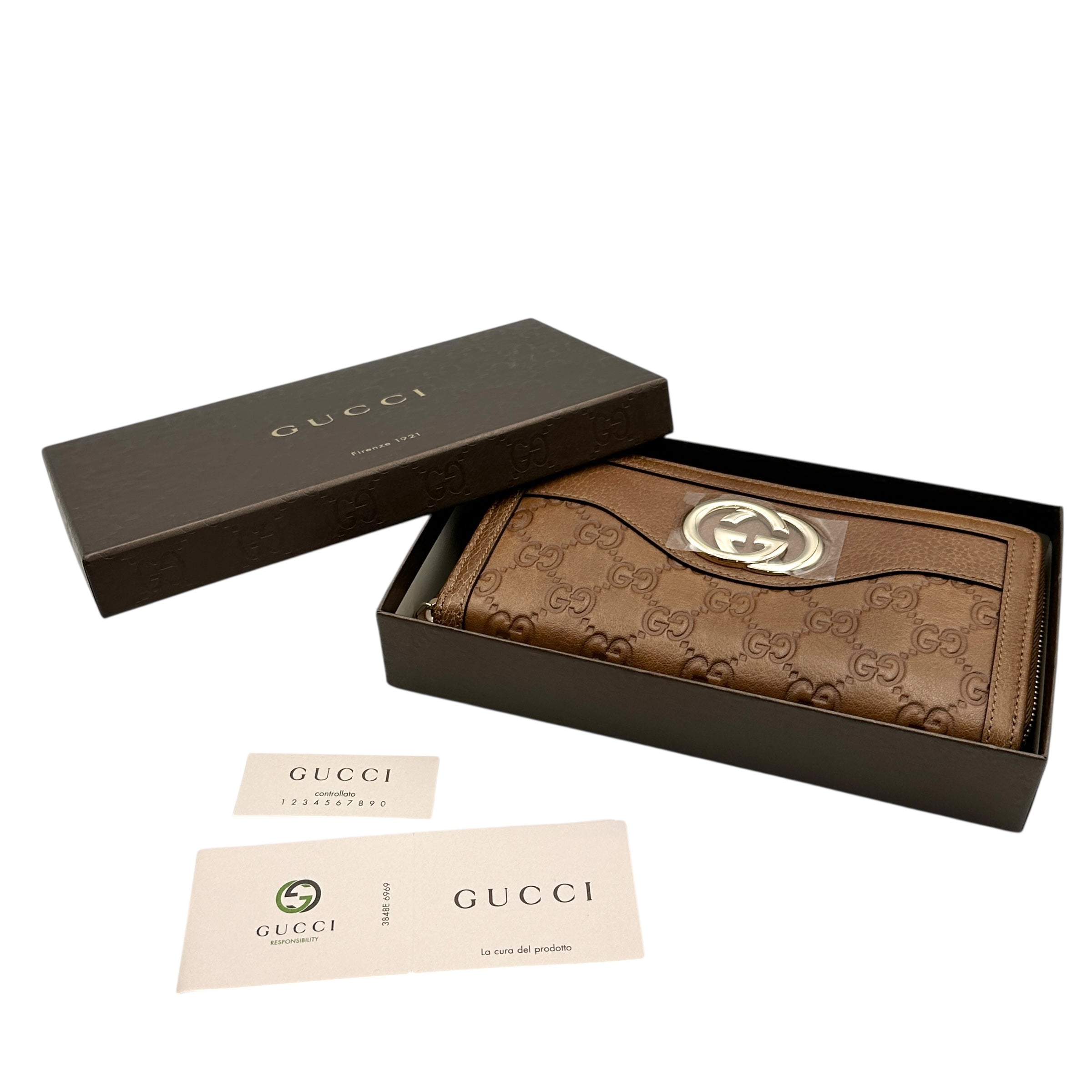 GUCCI グッチ ラウンドファスナー ウォレット