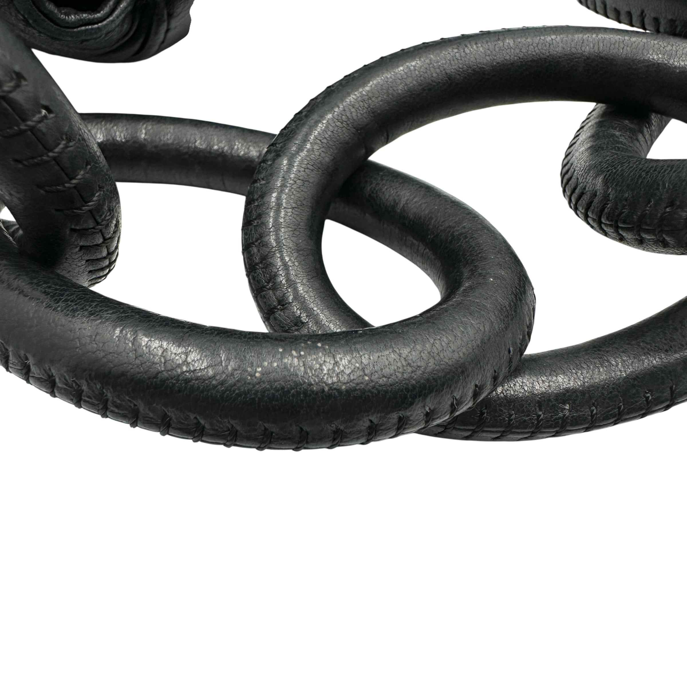 CHANEL シャネル レザーチェーン ショルダーバッグ